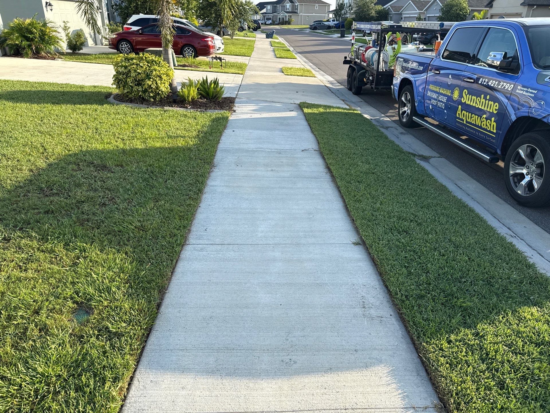 Full Exterior Cleaning Project – Willow Walk Community, Palmetto, FL by Sunshine AquaWash