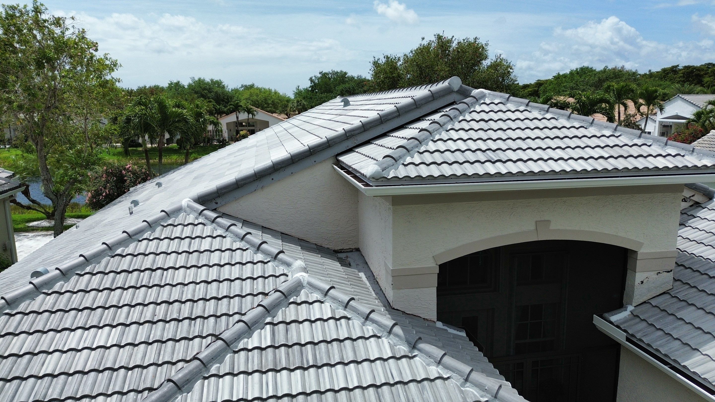New Tile Roof in Valencia Isles Boynton Beach by Hercules Roofing
