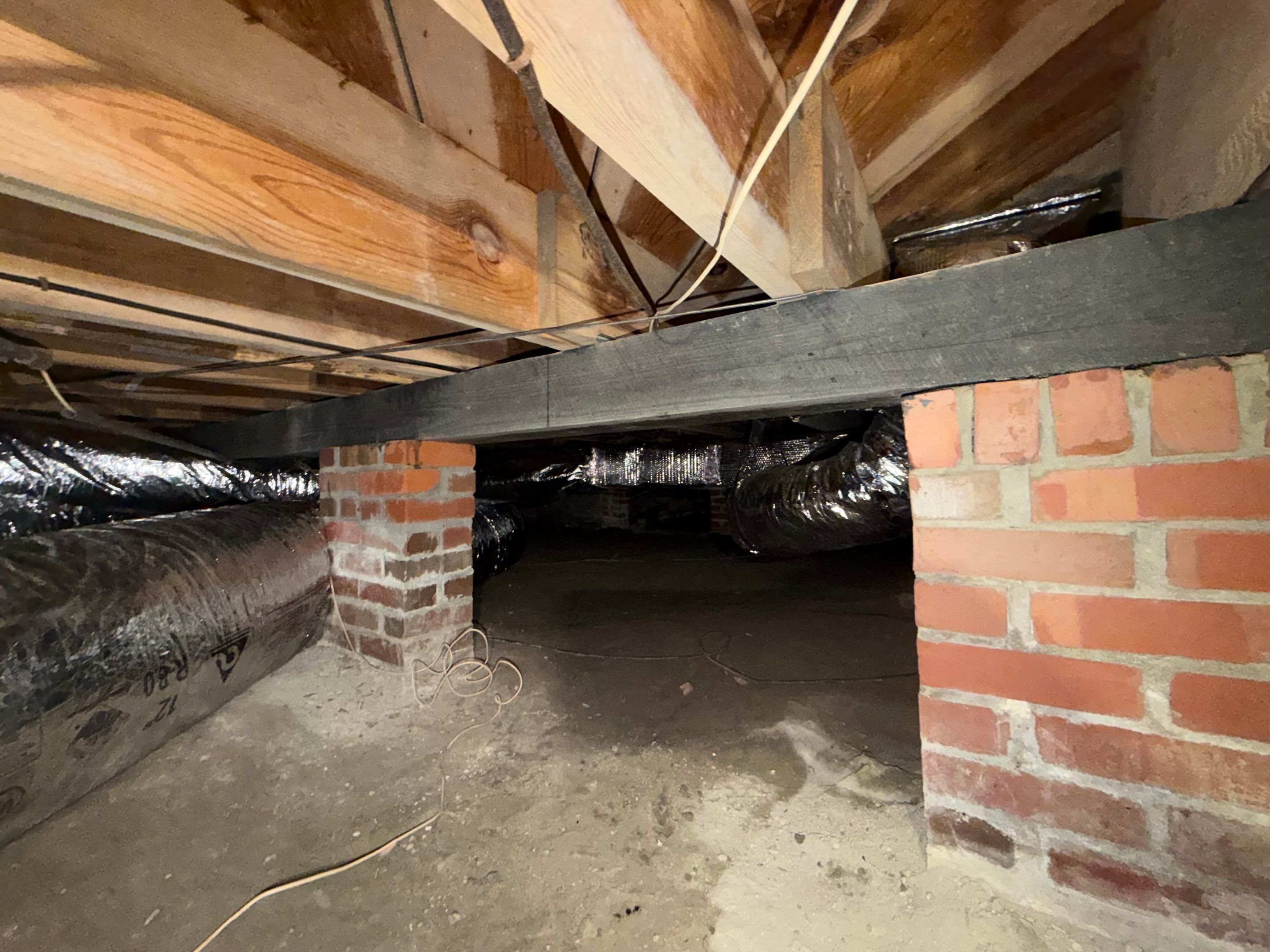Project in Portsmouth by Patriot Crawl Space Repairs
