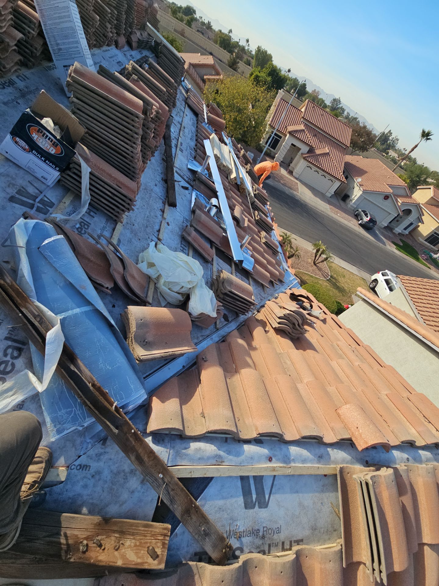 Concrete Tile Refelt by Weather-Tite Exteriors LLC