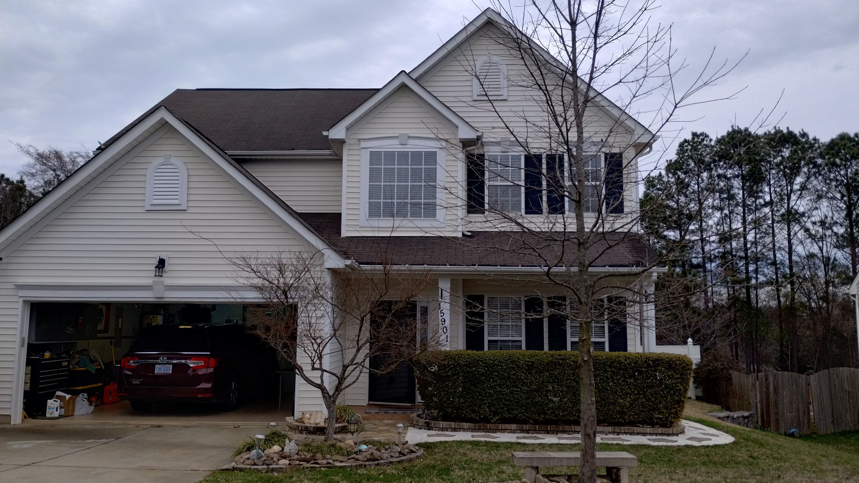 Roof and gutter replacement by hail damage by Just Brilliant Restoration JBR