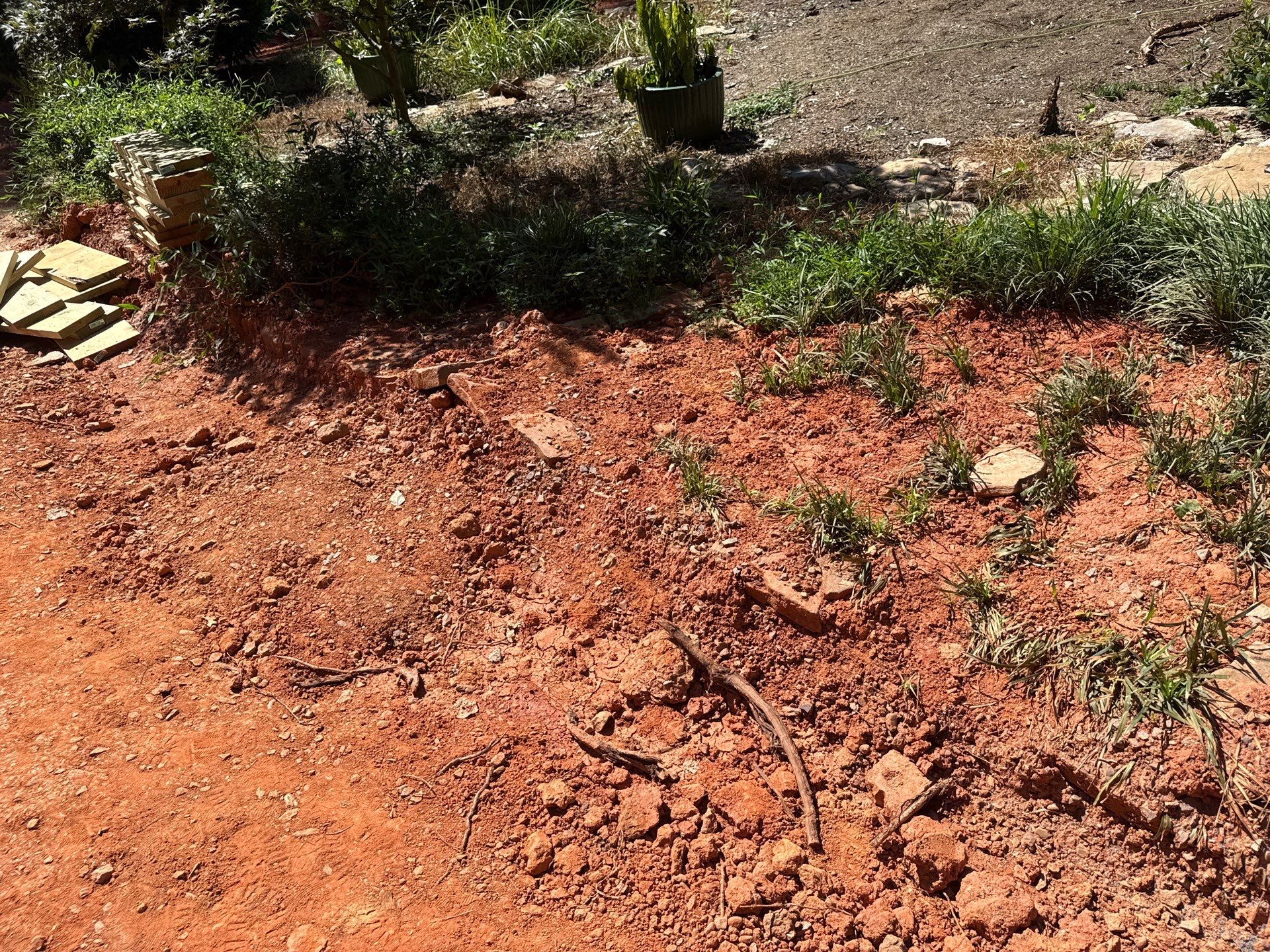 Project in Waxhaw by Badger Hauling