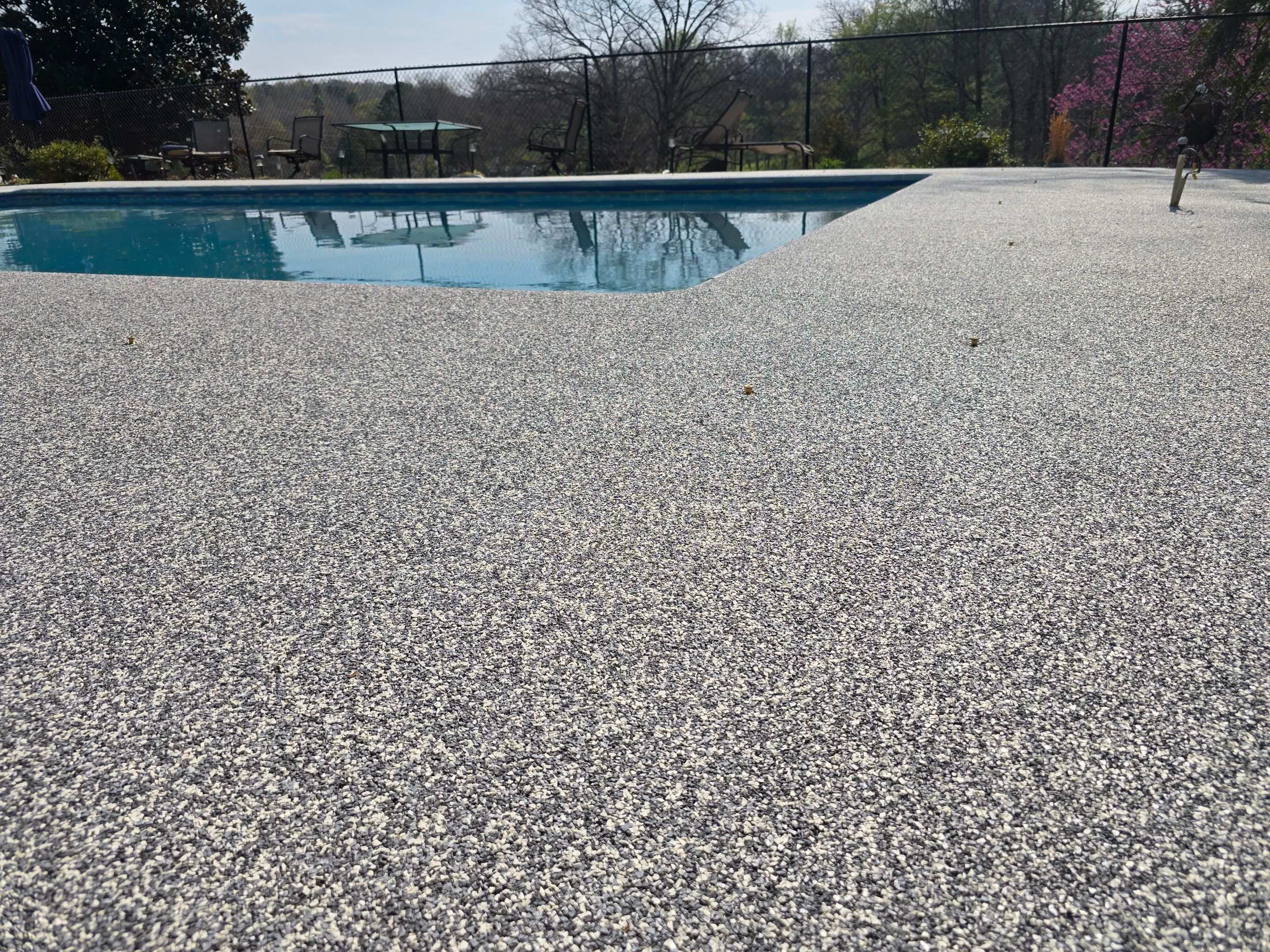 Pool Deck Transformation Using Sterling  by Elite Floor Solutions