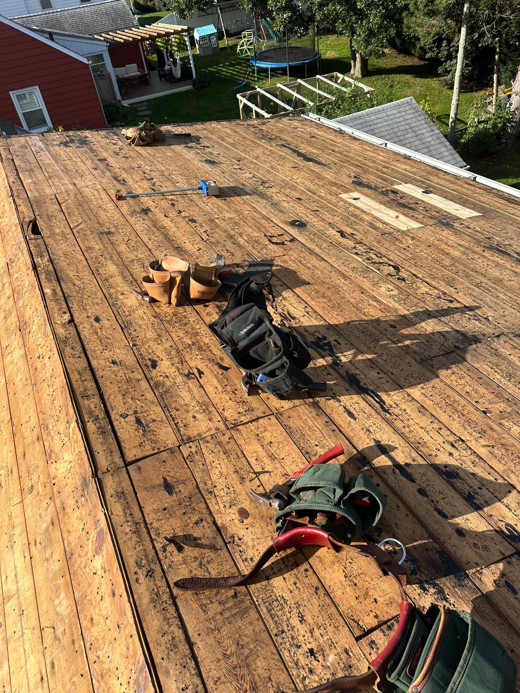 Residential Roofing Installation using Owens Corning TruDefinition Duration AR - Onyx Black & New Siding Install using Certainteed Sterling gray by A Plus Exterior