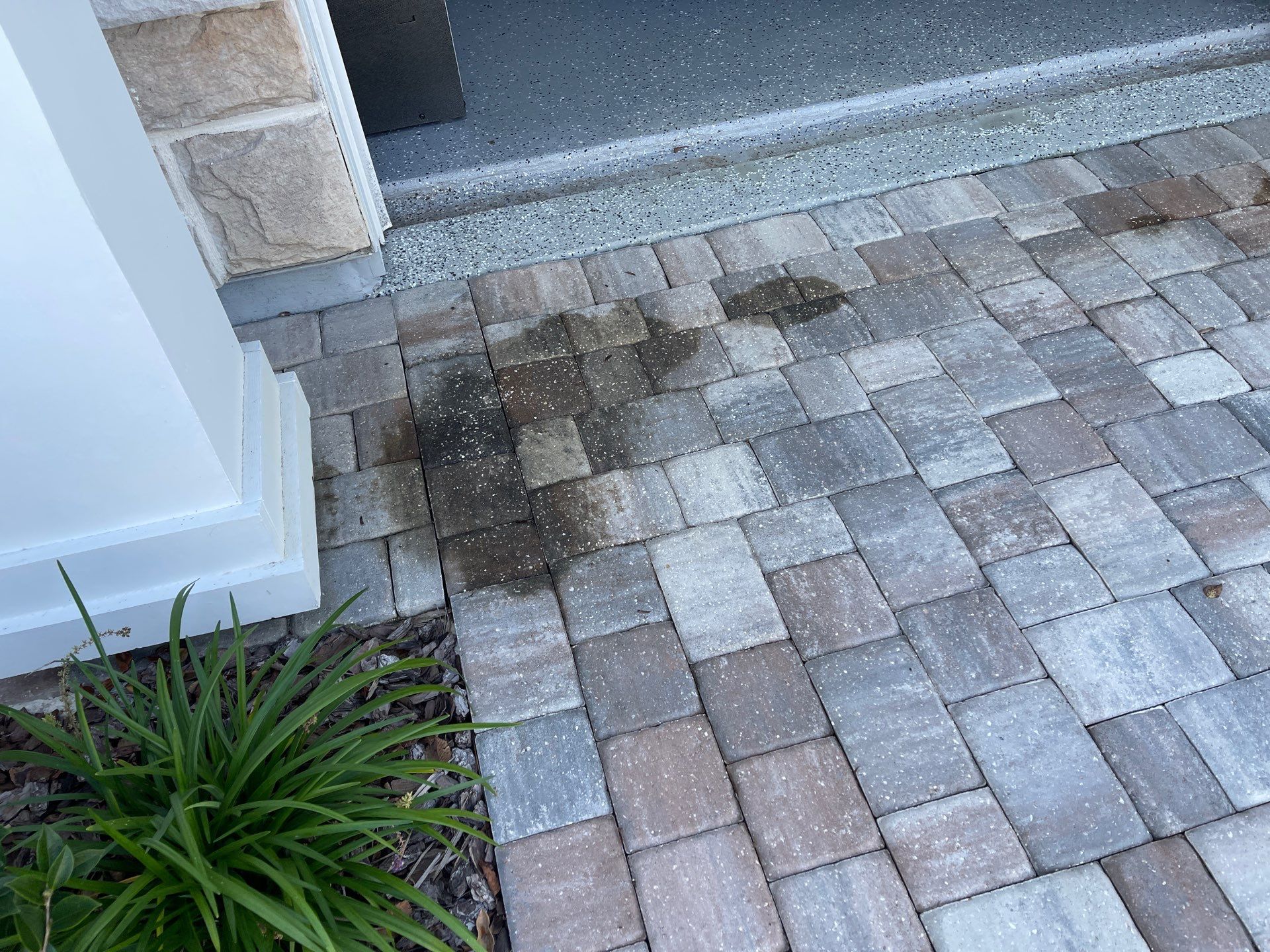 Paver Driveway using Concrete Sealant by DuraSeal