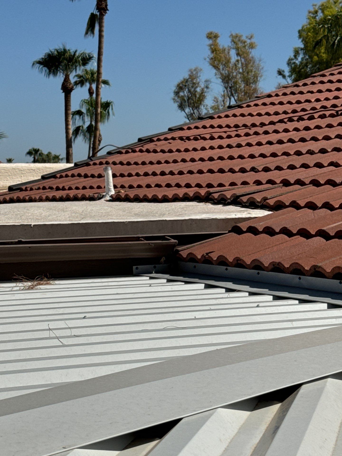 Light Gray Exposed Fastener by Reimagine Roofing