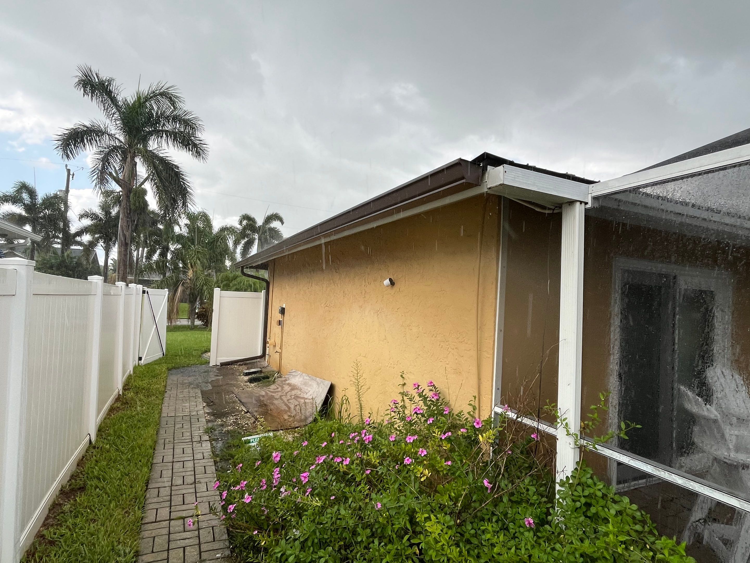 Gutter Upgrade Project in Cape Coral FL by Gutter Professors