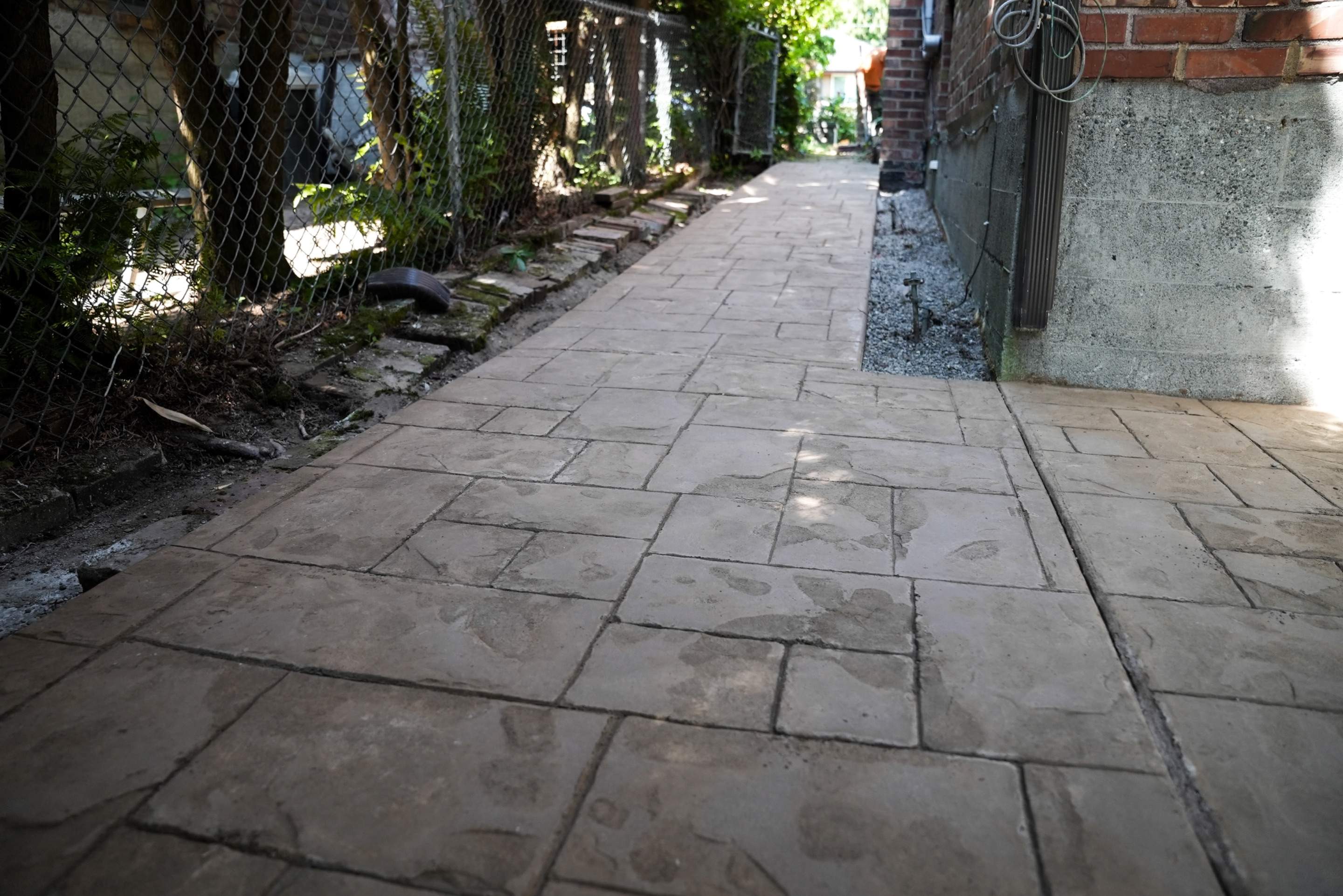 Stamped Concrete Patio | Seattle  by Jireh Asphalt & Concrete Inc 