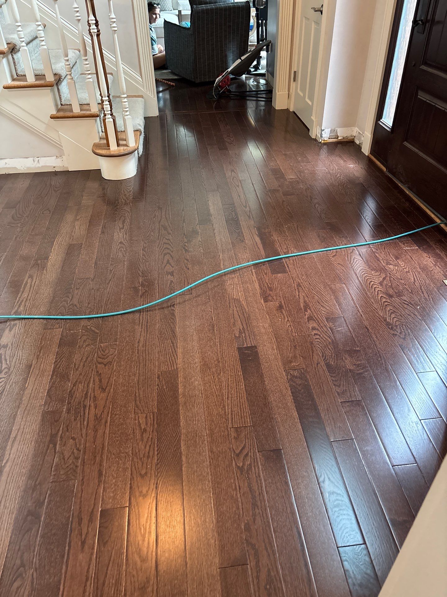 Prefinished Solid Hardwood Flooring Installation in Union, KY by Footprints Floors Kentucky