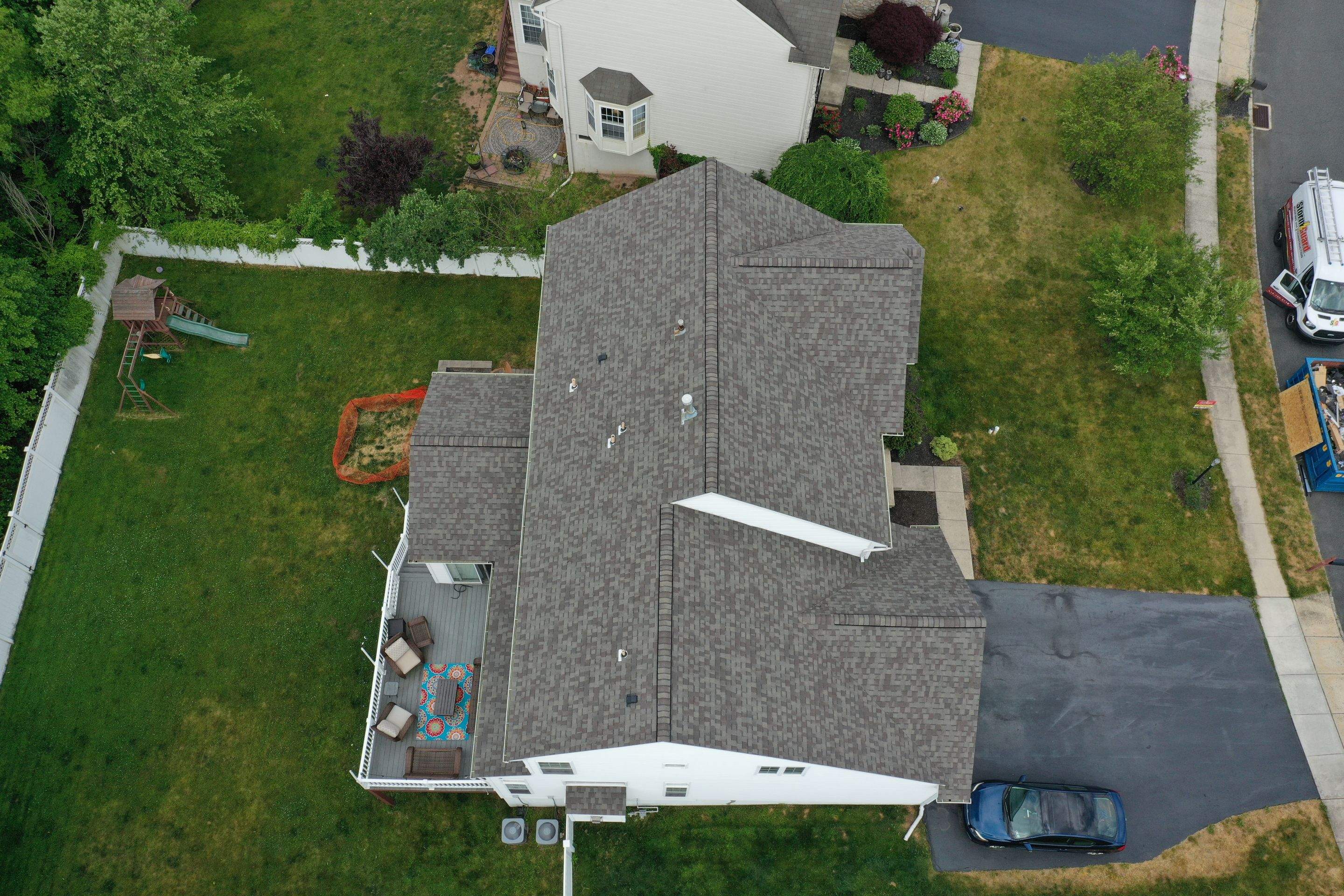 Roofing Installation using CertainTeed Landmark - Weathered Wood by Storm Guard of Ches-Mont PA