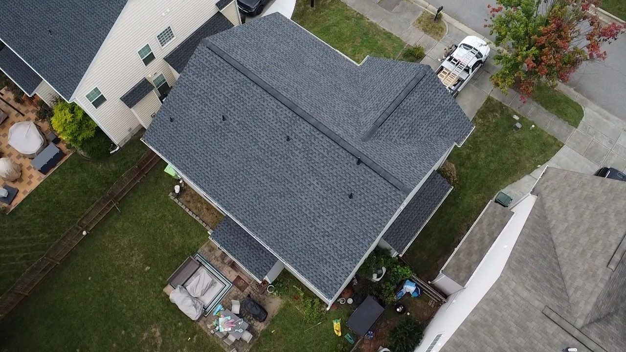 GAF HDZ Charcoal by Skybird Roofing