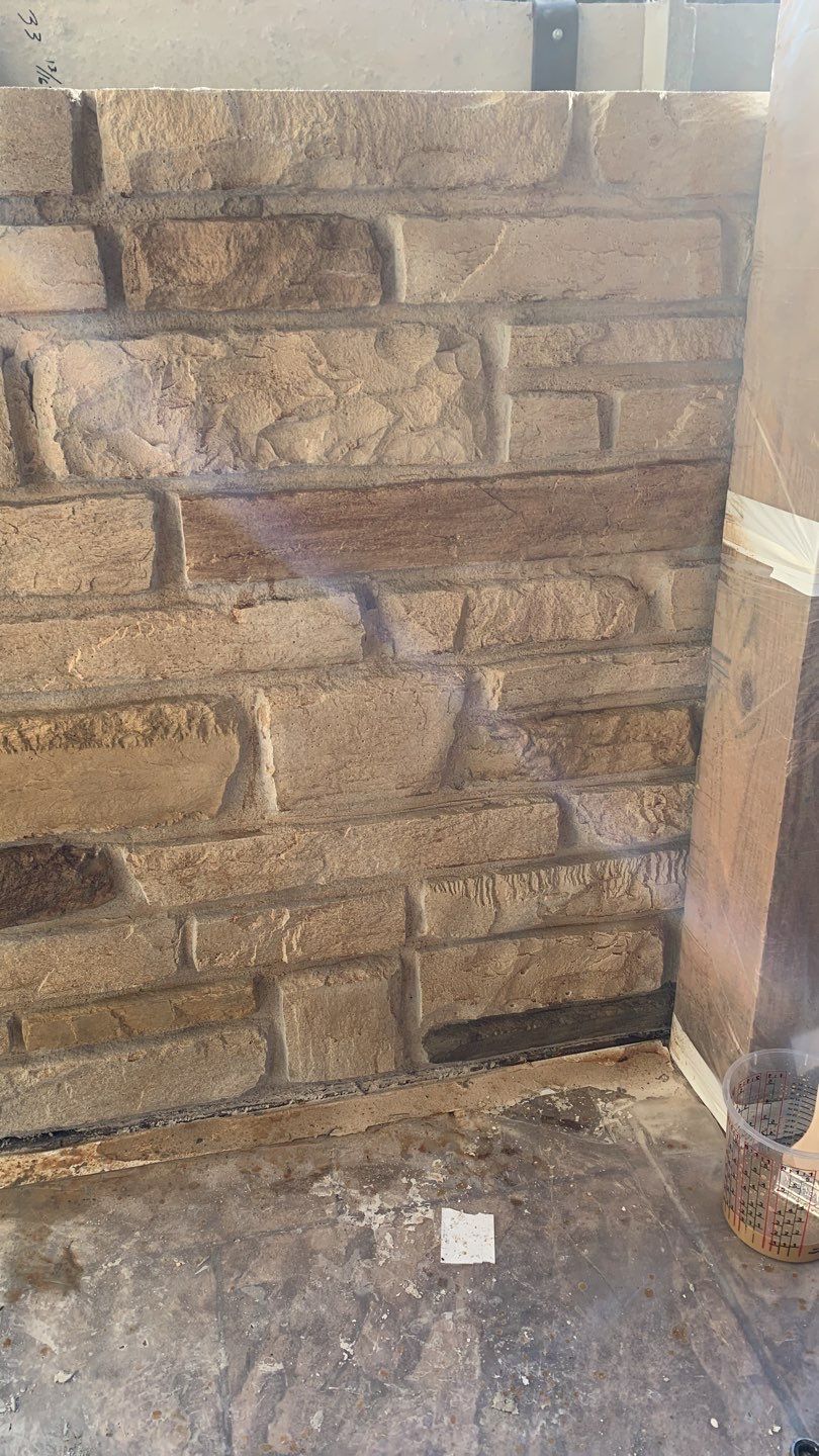 Outdoor Kitchen using Clifrock Panels by Xtreme Concrete Services