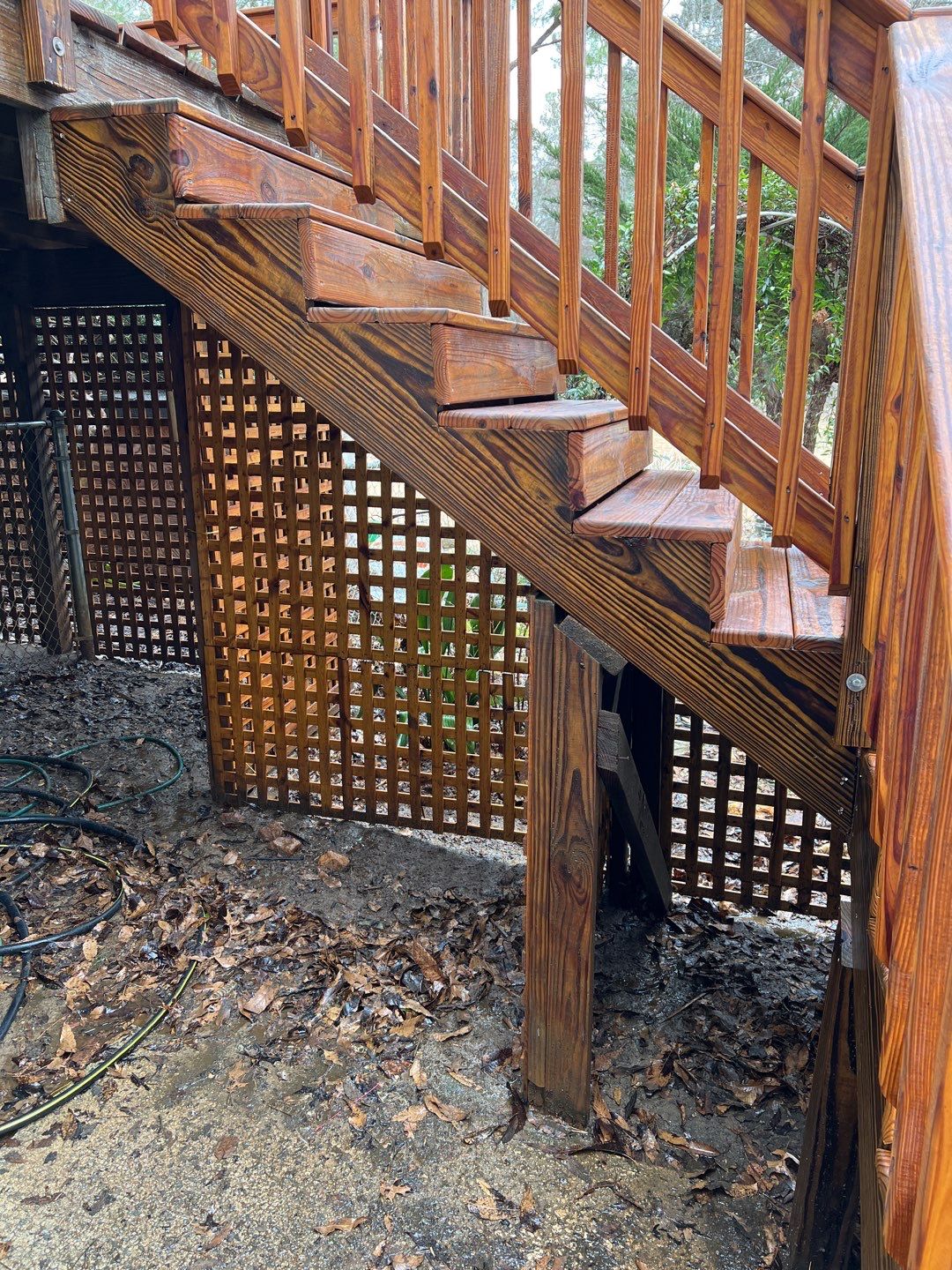 Coated Deck using Wood Sealant by DuraSeal