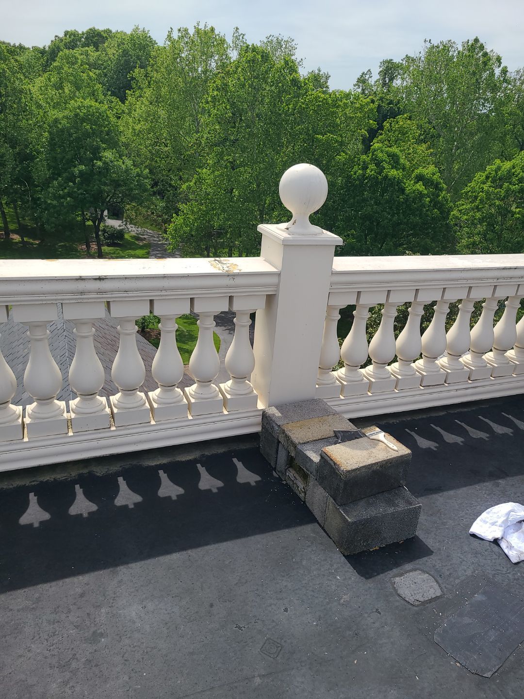 Lorton: EPDM Flat Roof with Partial Slate Replacement by RM Banning, Inc.