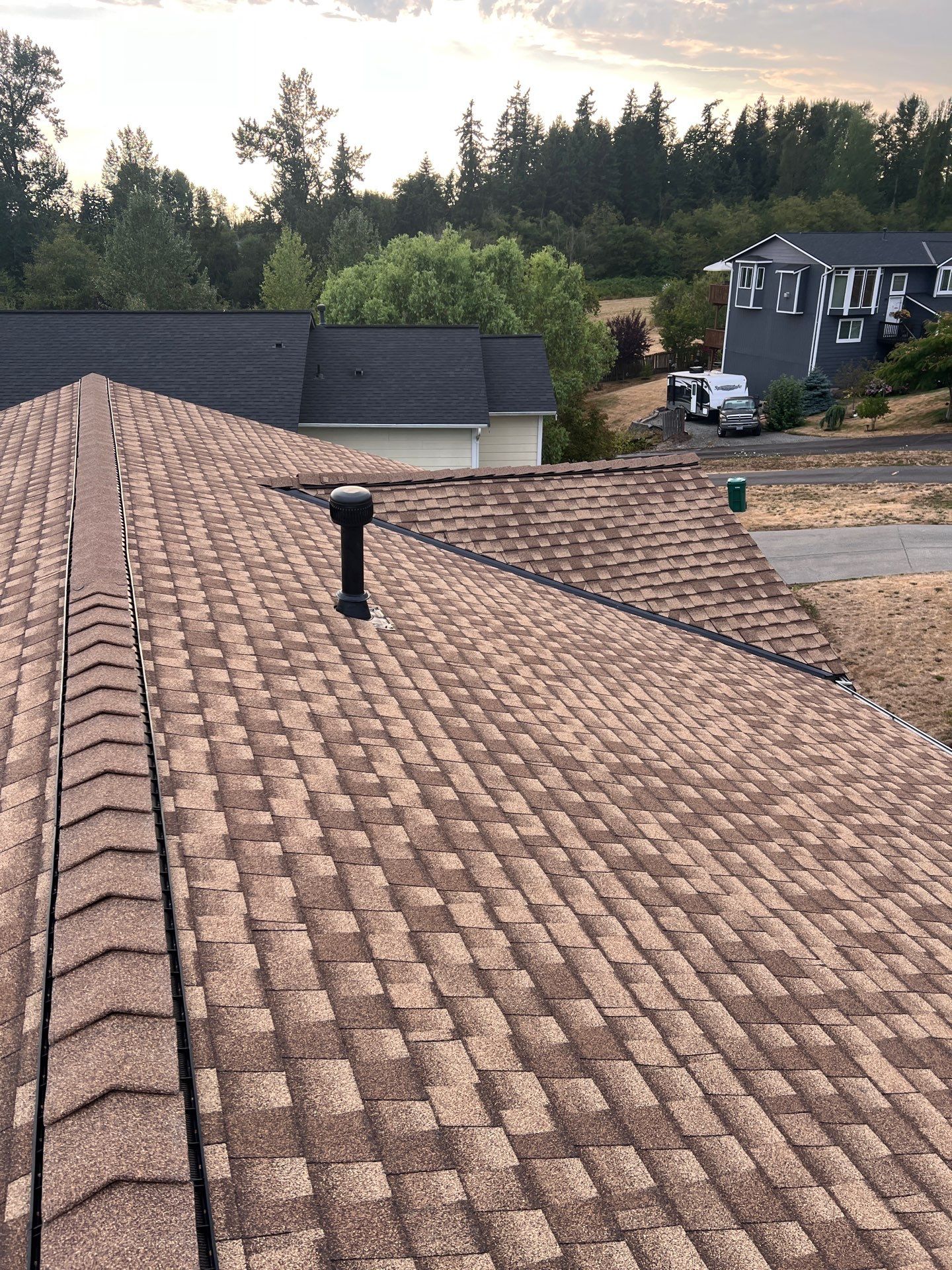Residential Roofing Installation using GAF HDZ Shingles by Roofing Formula LLC