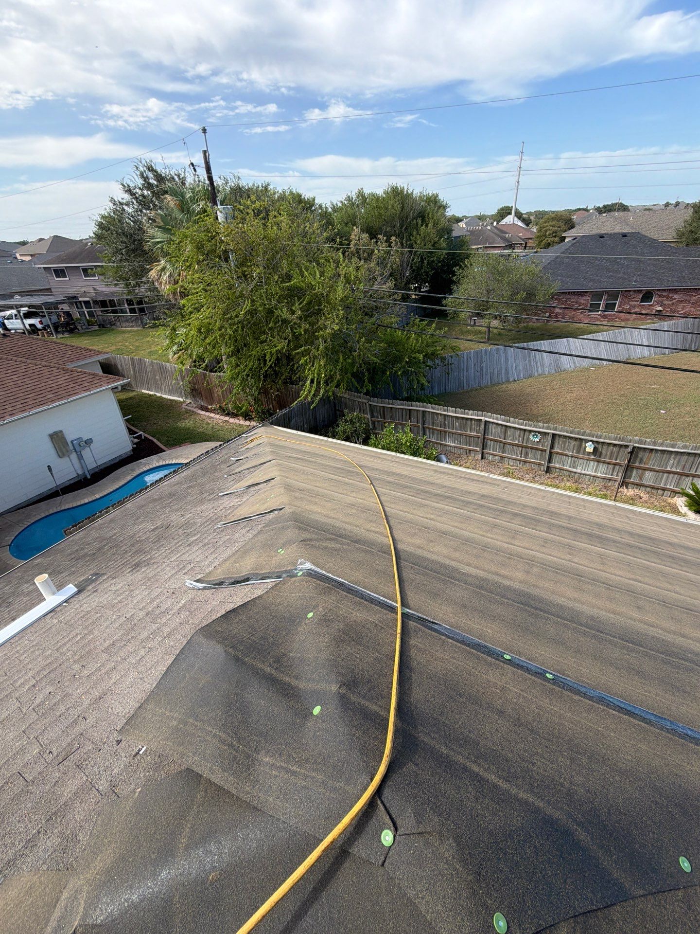 New Roof with better Ventilation  by Bayfront Roofing and Construction