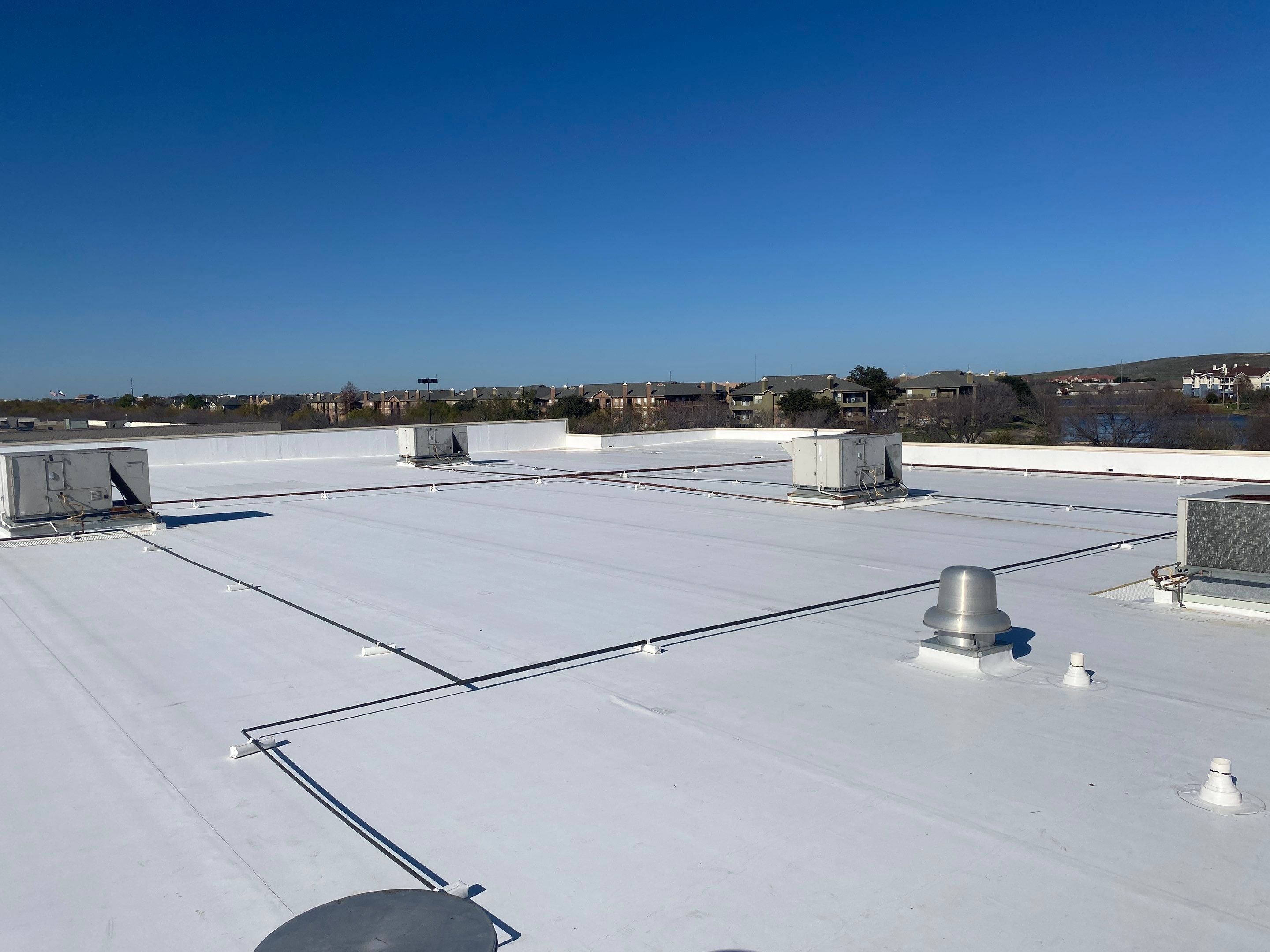 Commercial Roof Replacement using VersiFleece TPO by Roof Experts
