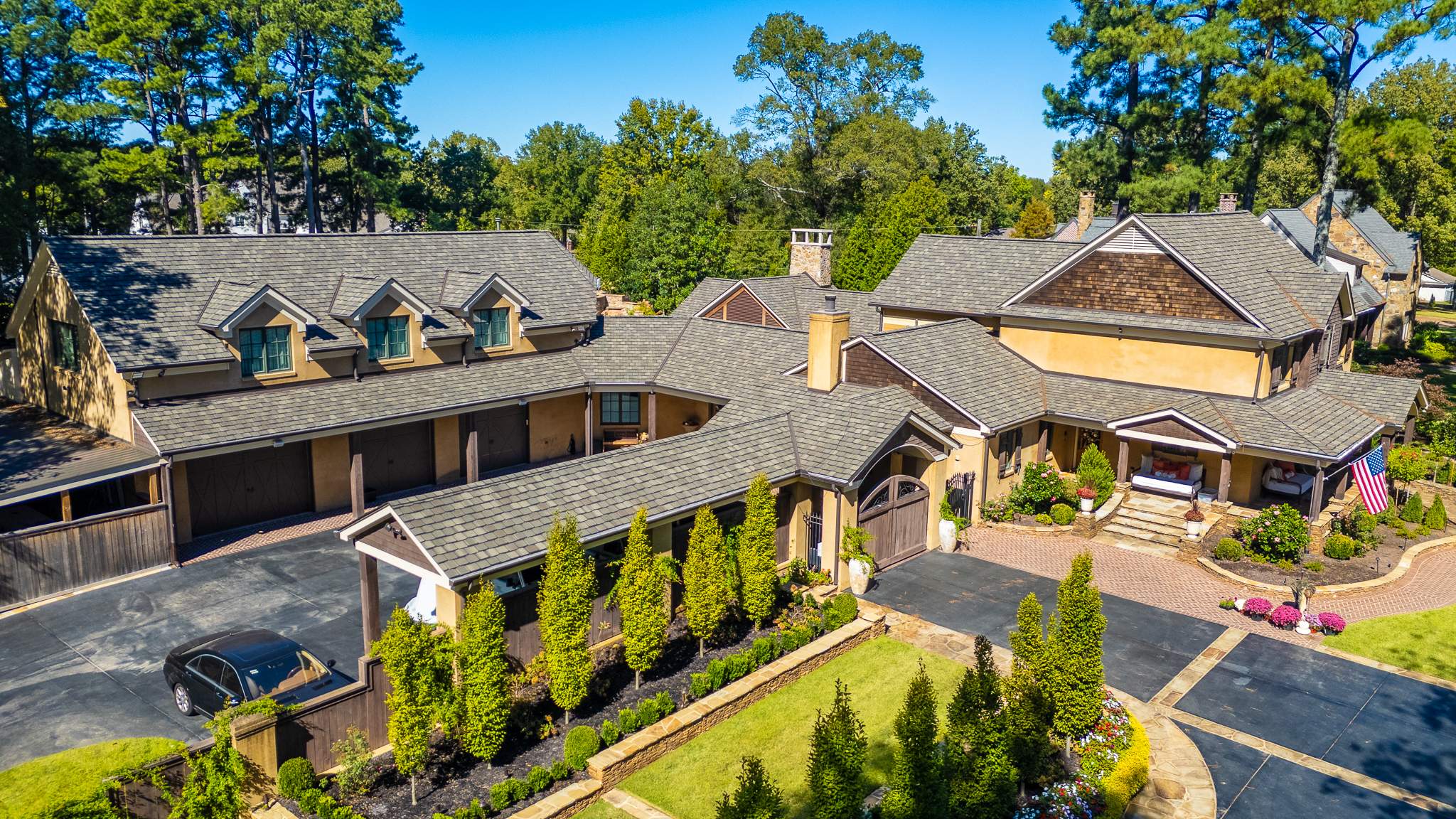 The Grand Manor on Johnson Road by Cool Roofs