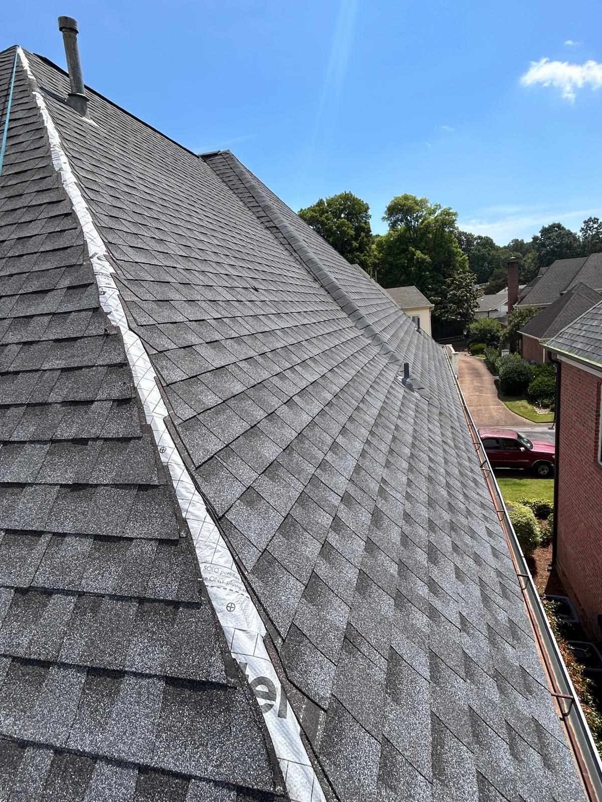 East Memphis Residential Roof Replacement Featuring GAF Timberline HDZ Shingles by Revival Roofing Services