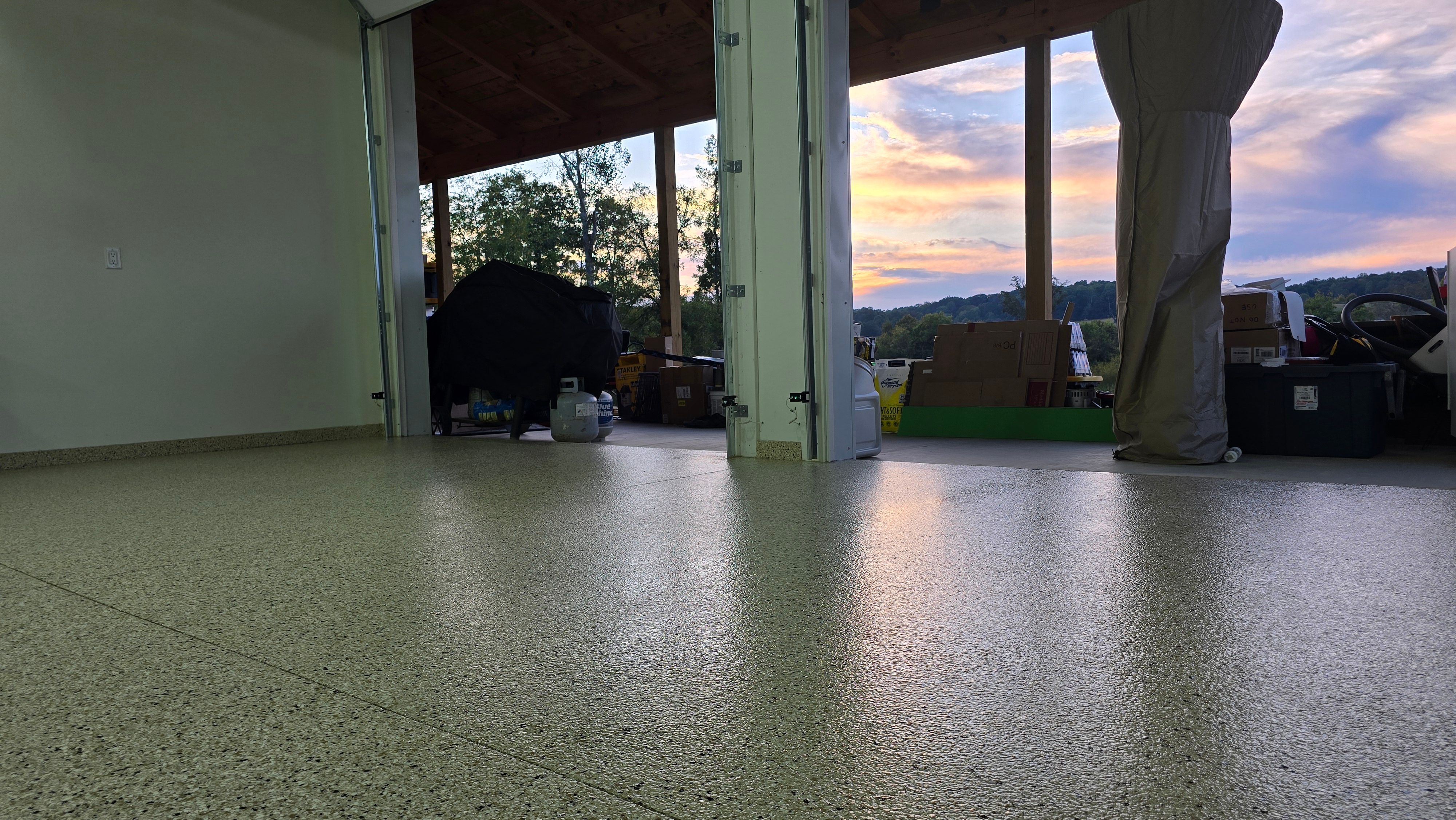 Garage Using Shoreline by Elite Floor Solutions