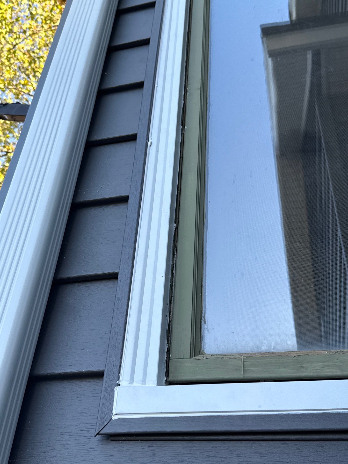Split Entry in Smokey Ash Craneboard D7 by EEC  Windows, Siding & Roofing 