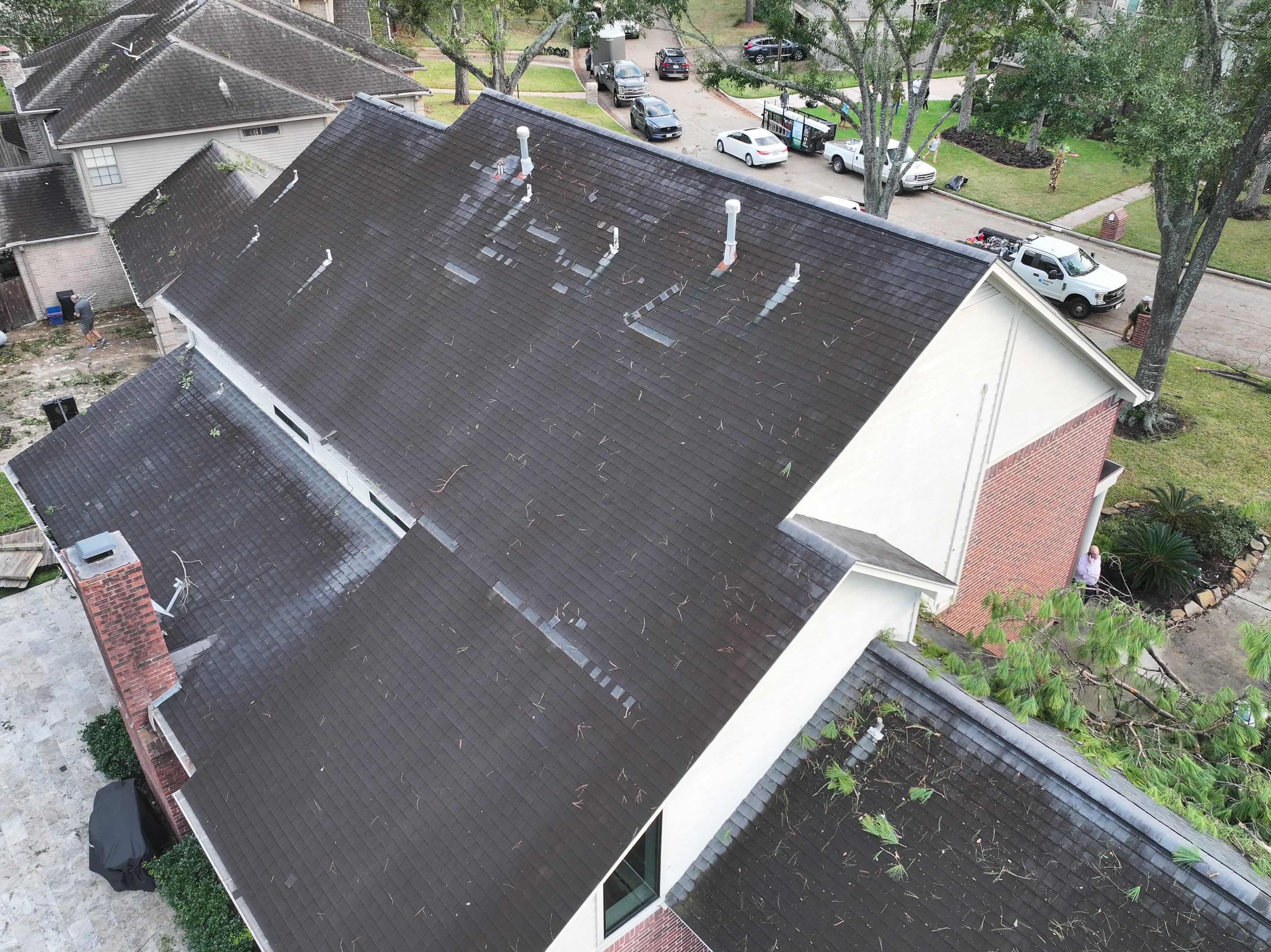 Project in Spring, TX by True Line Roofing and Exteriors
