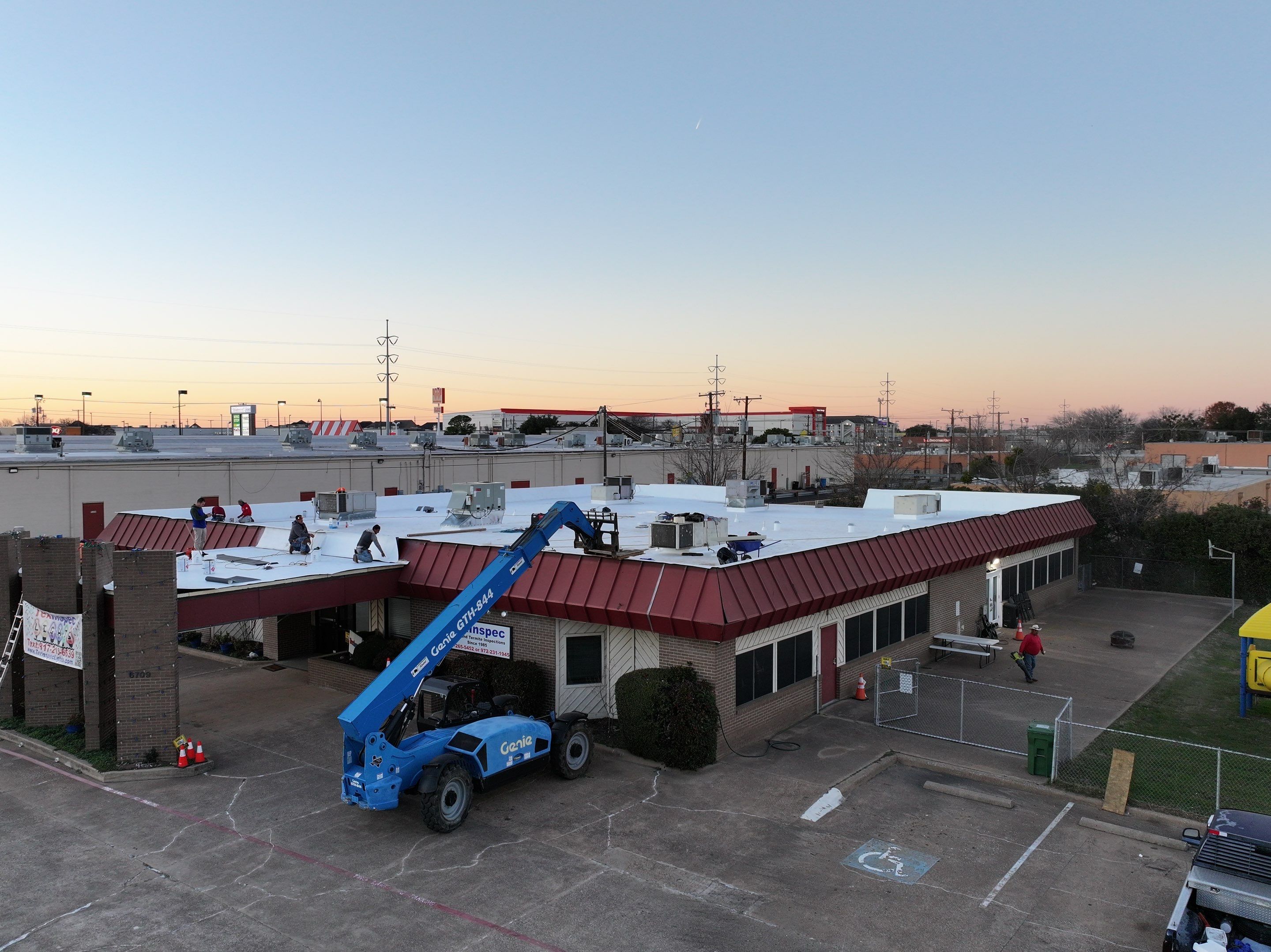 Commercial Roofing Installation using GAF Evergaurd TPO 60 Mil by Becker Roofing and Exteriors