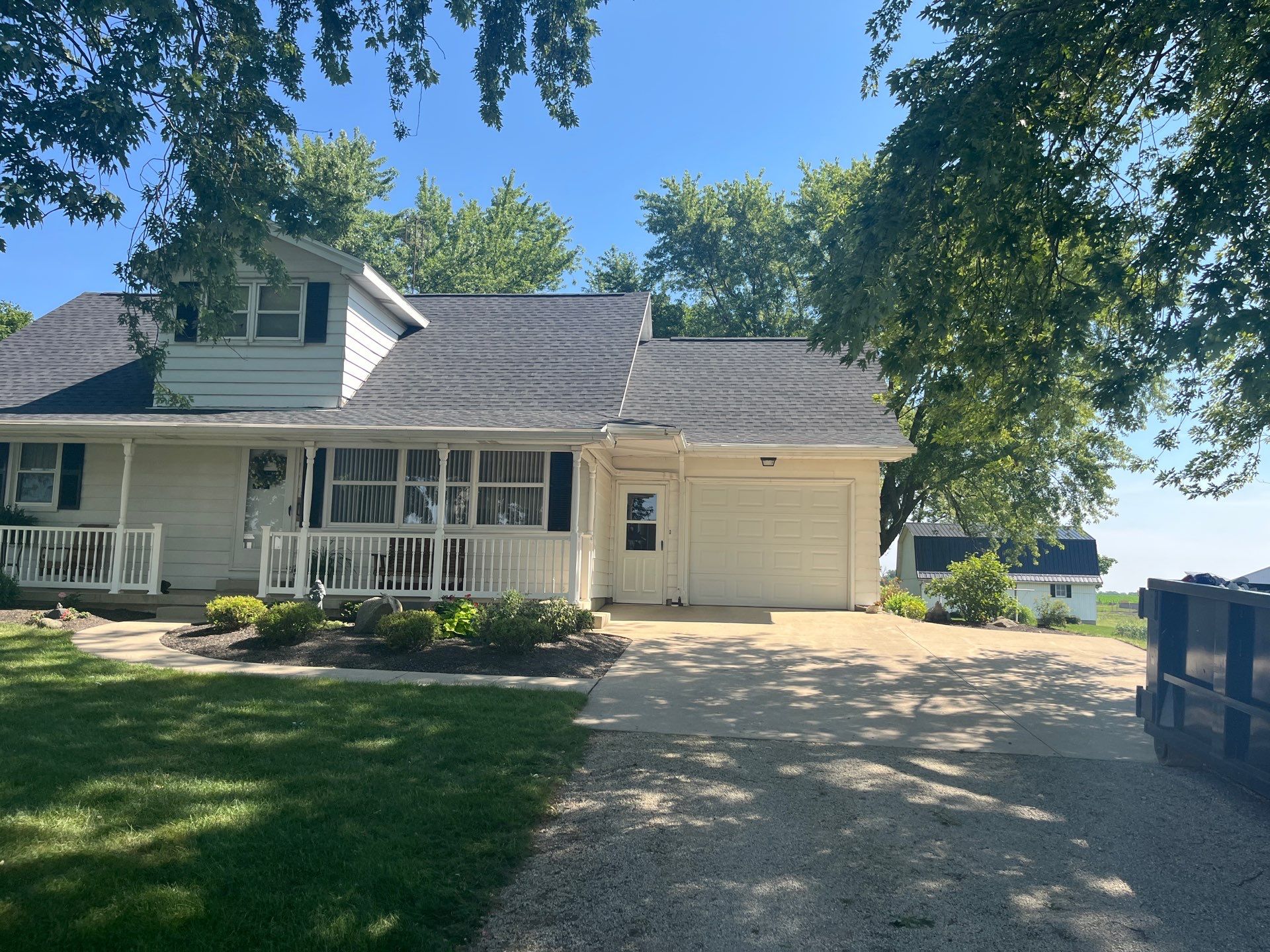 Residential Roofing Installation using GAF Timberline HDZ Charcoal by Nitro Roofing and Construction