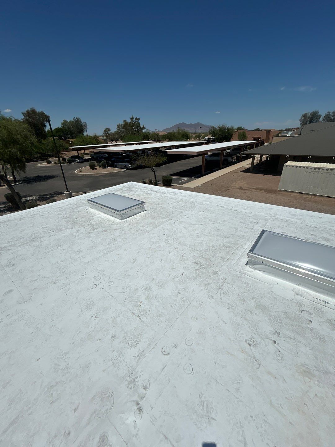 TPO Commercial Roof by Saint Roofing