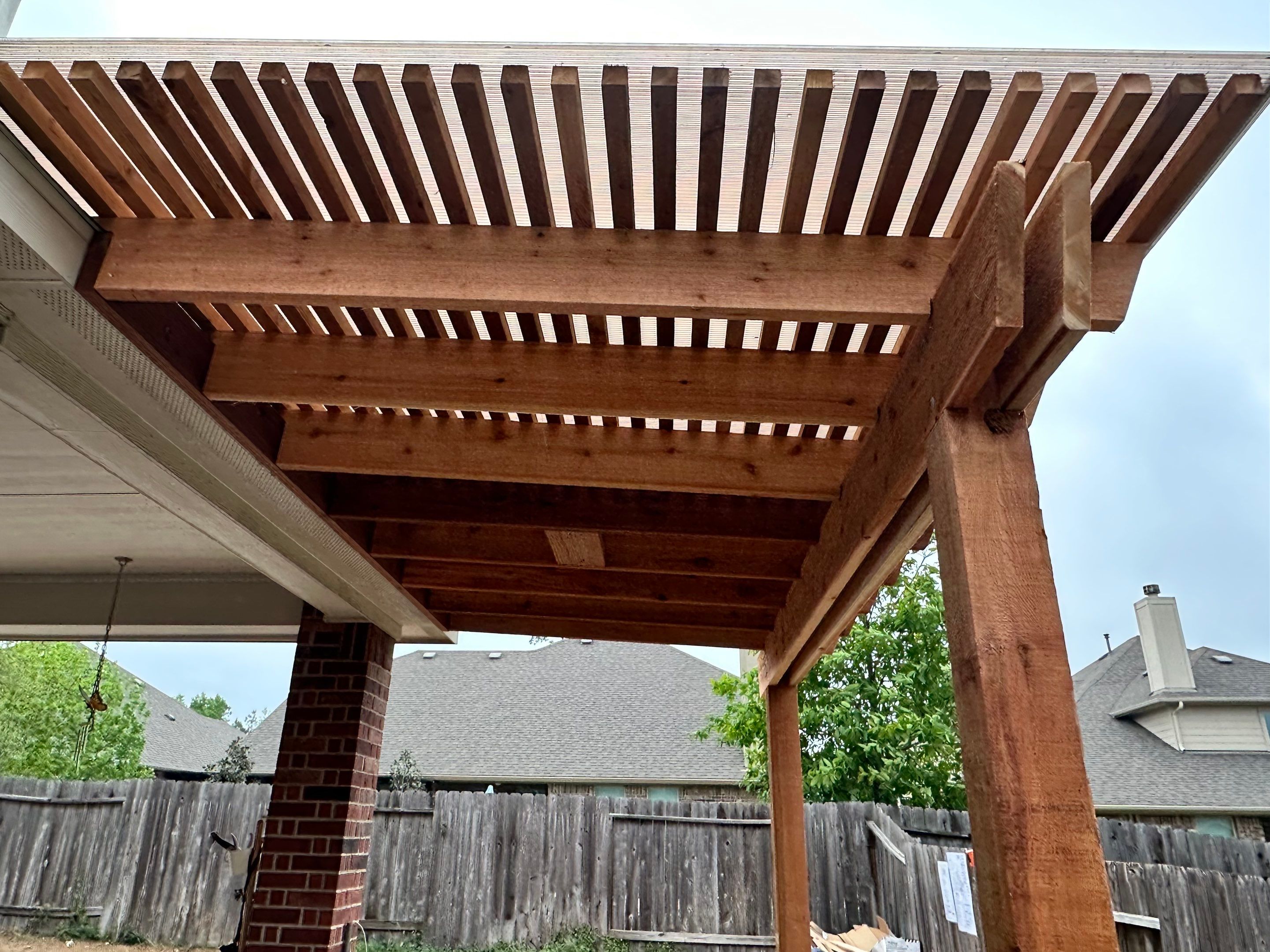 Pergola and Summer Kitchen in Conroe, TX by SophAlx LLC
