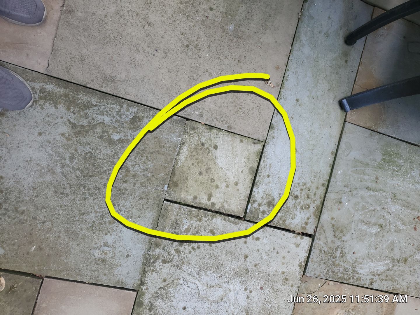 Glenview stone repair, and cleaning by Northern Power Washing LLC.