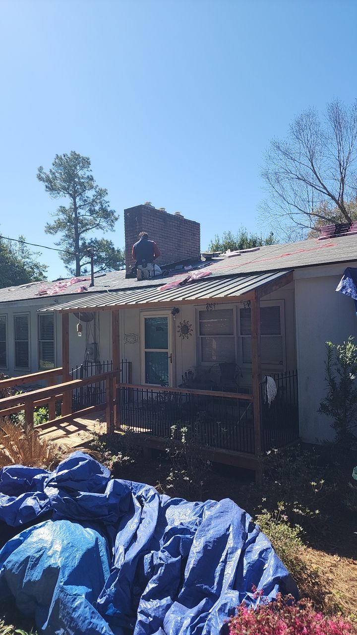 Residential Roofing Installation using Owens Corning Duration-Harbor Blue  by Indigo State Roofing