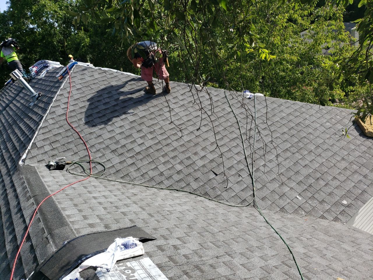 Residential Roofing Installation by American Roofing & Construction LLC