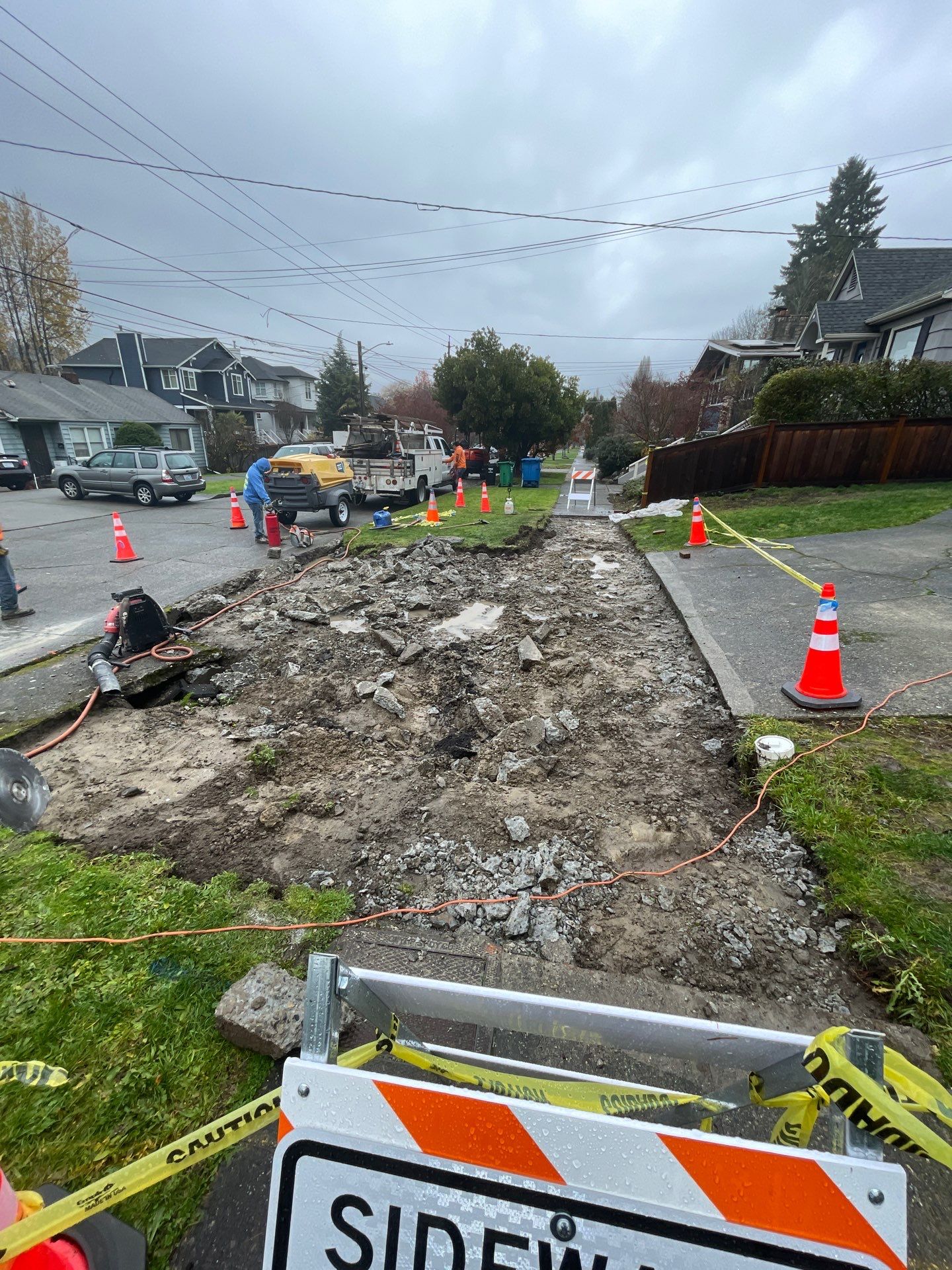 Aaron | Concrete Driveway Repair   by Jireh Asphalt & Concrete Inc 