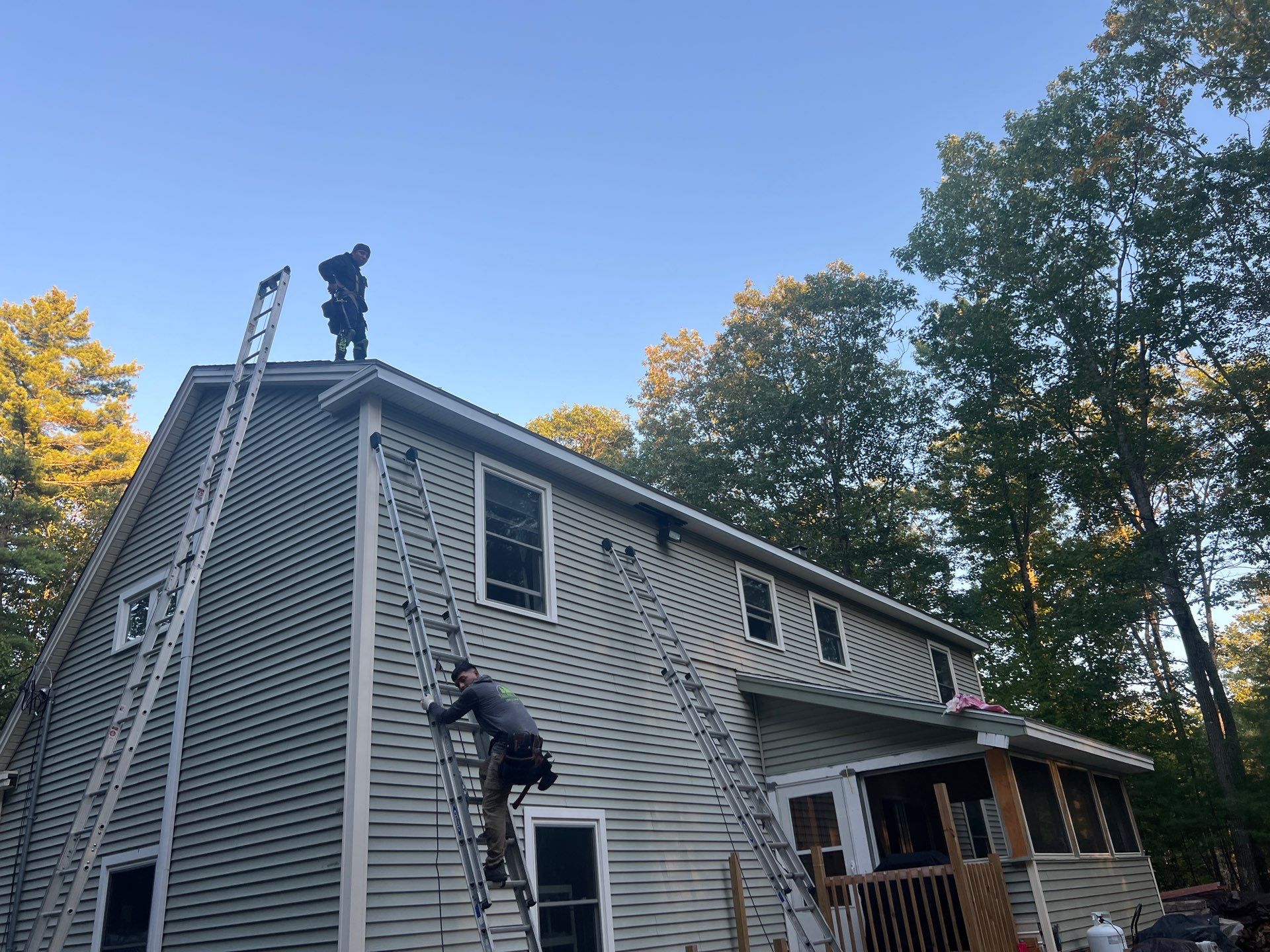 Shapleigh, ME – Asphalt Shingle Roof Replacement by Tall pine roofing