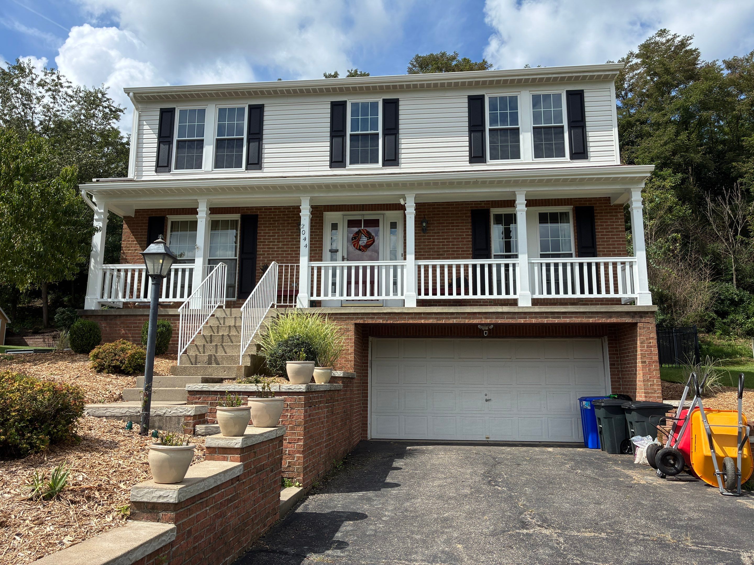 Full House Siding Renovation with Tyvek Wrap in South Park by Ideal Siding Pittsburgh