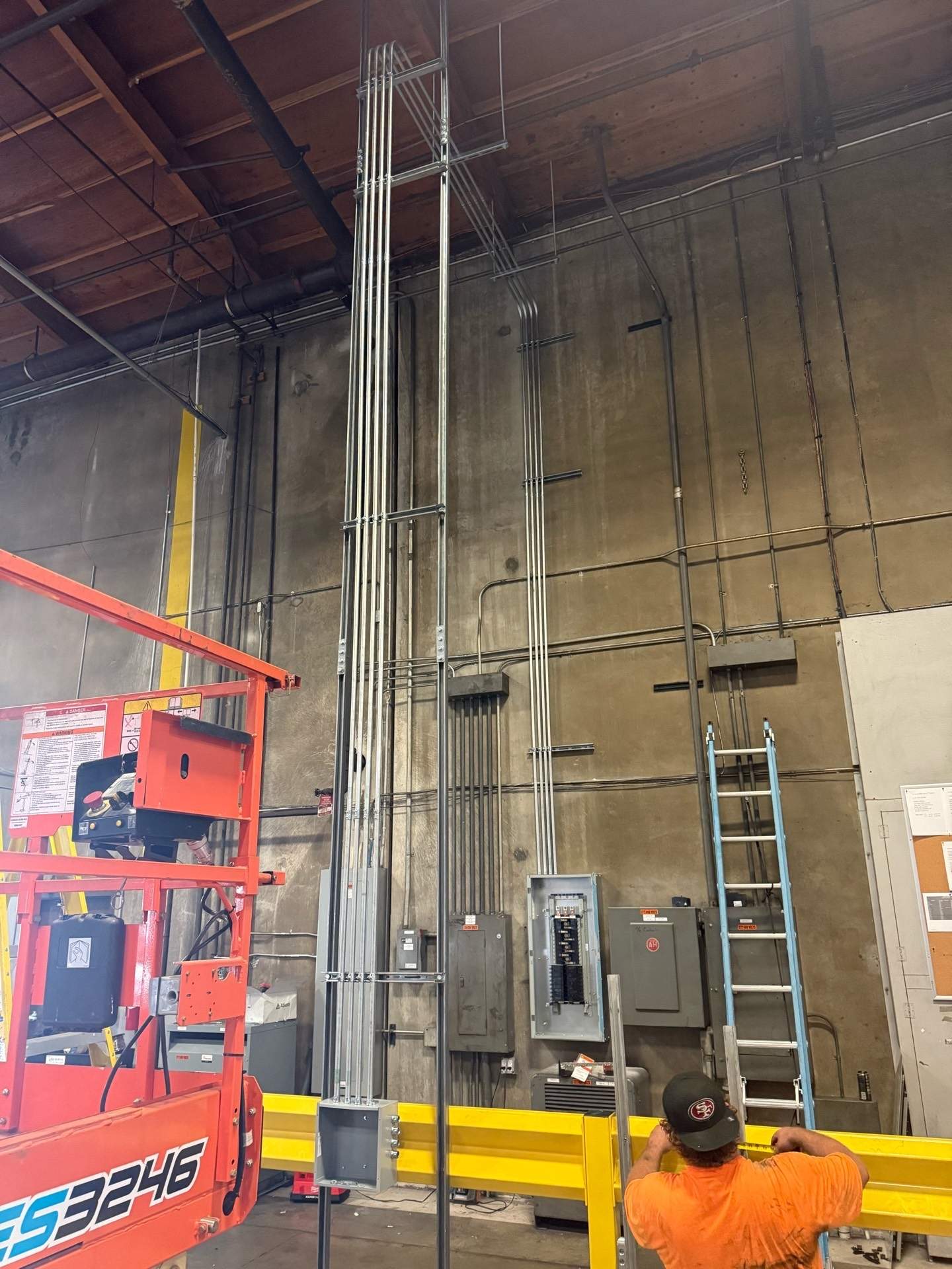 Forklift Charging Stations & LED Lighting Upgrade – Chemical Storage Facility, Santa Fe Springs, CA by Ring and Ping Inc.