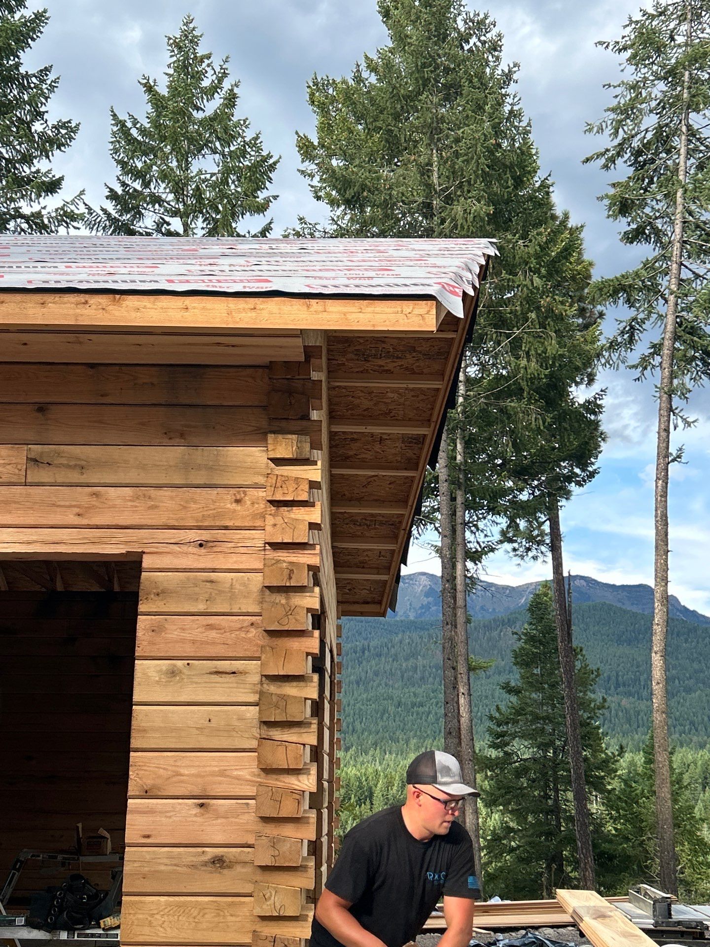 Mechanical Lock Standing Seam - CMG ULG Dark Bronze  by Montana Roofing Solutions