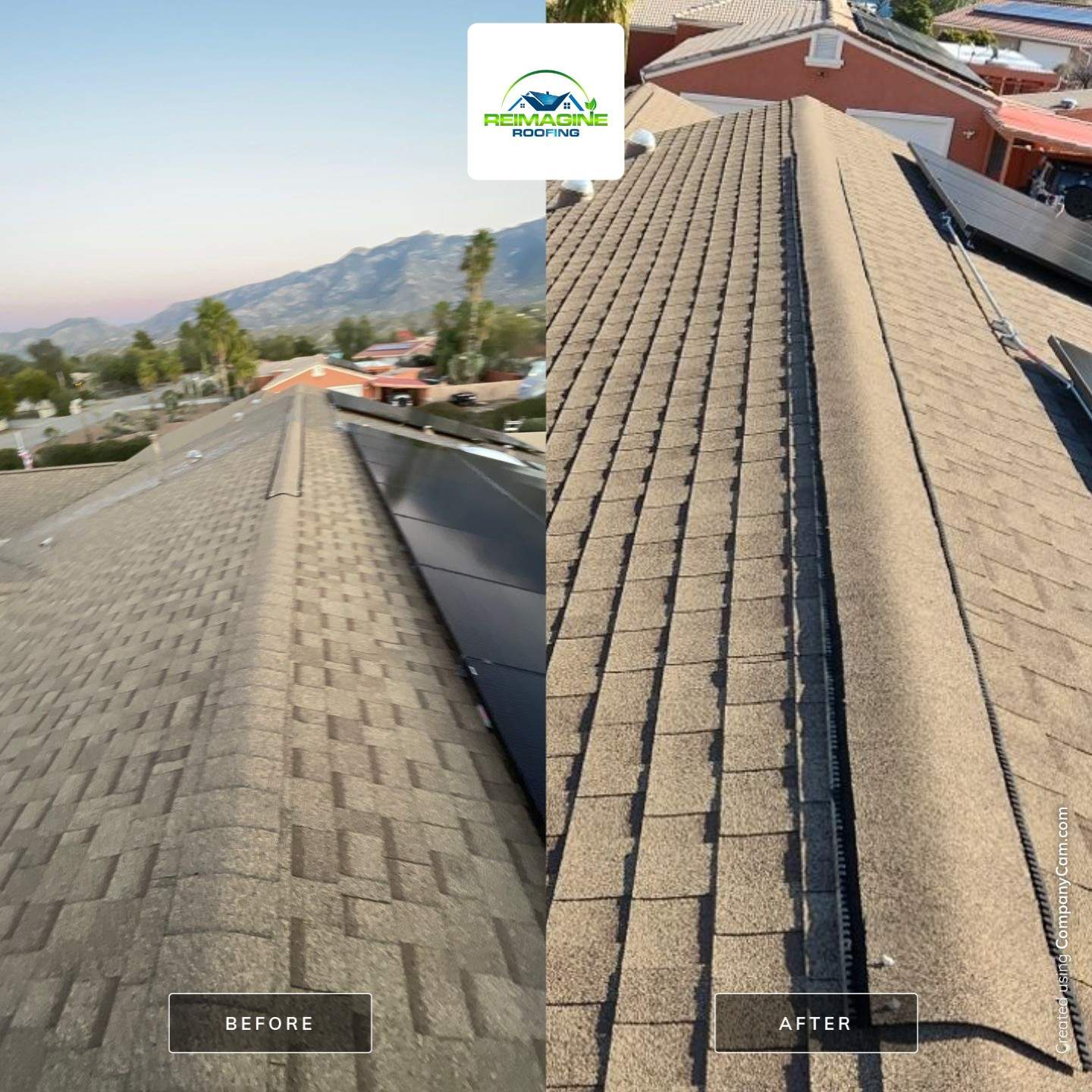 Weathered Wood Shingles by Reimagine Roofing