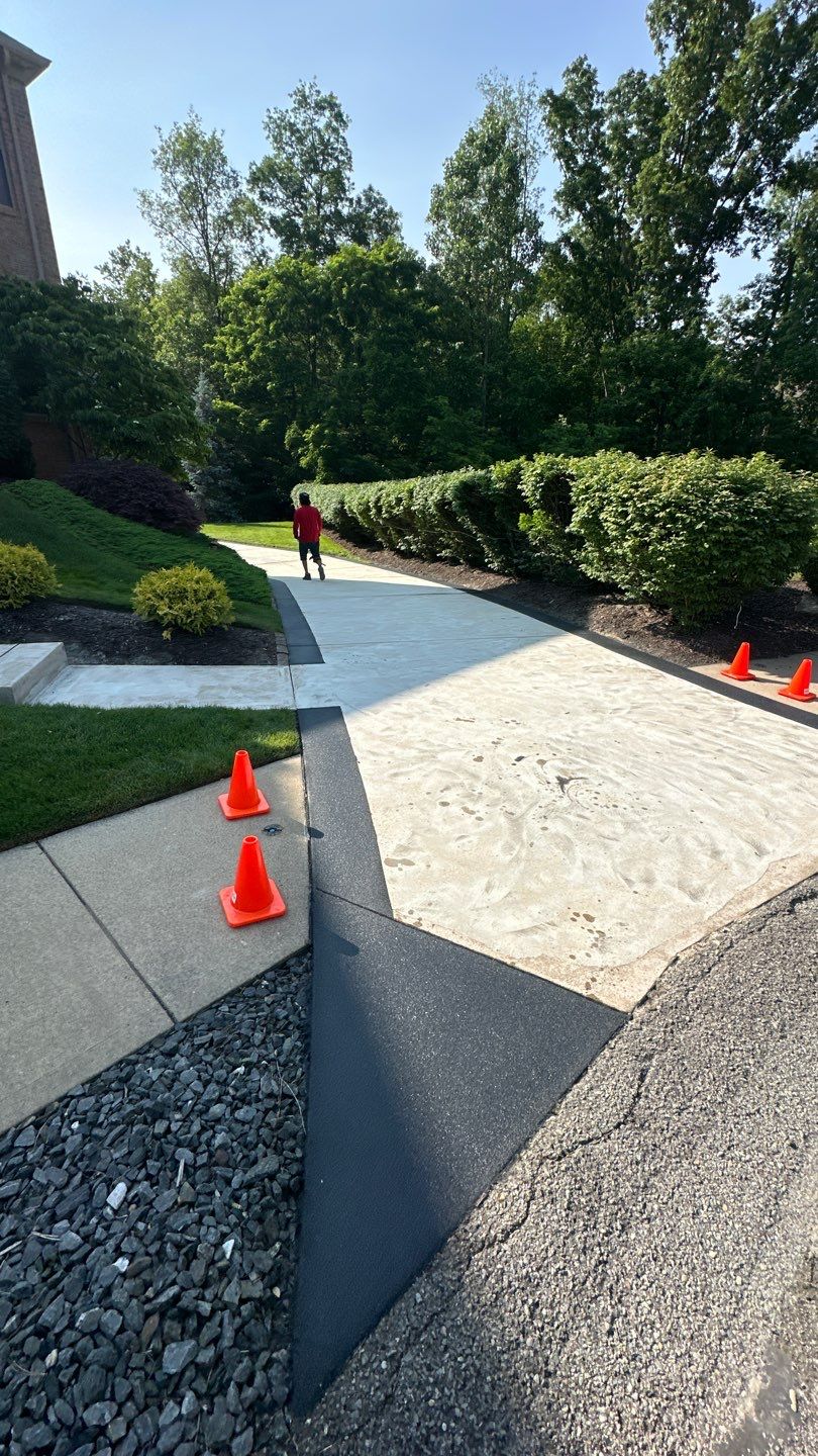 Driveway Walkway Patio Project in Canonsburg by Floors in a Day, Inc