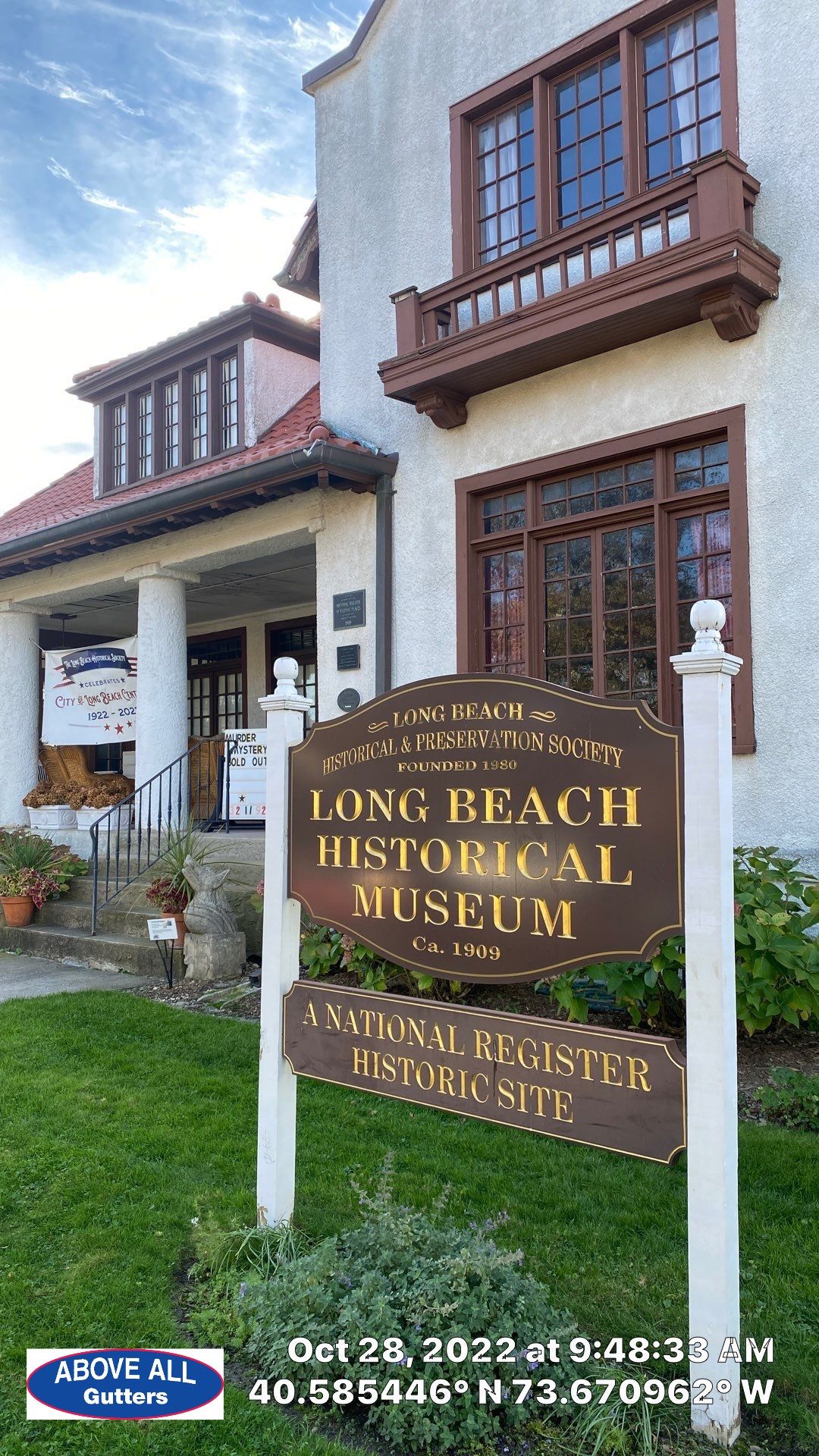 Long Beach Historical Museum  by Above All Gutters 