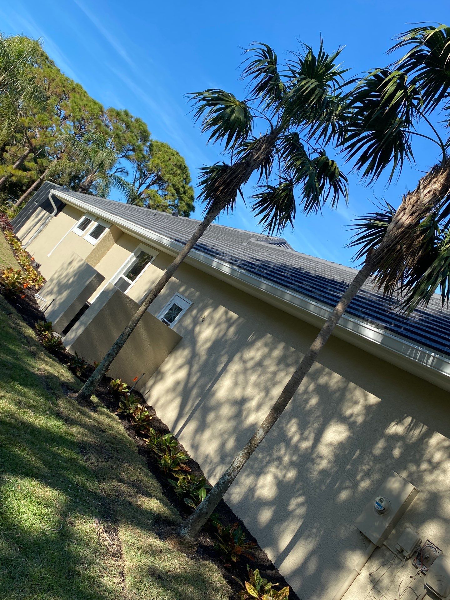 Splash Guard installation in Naples FL by Gutter Professors