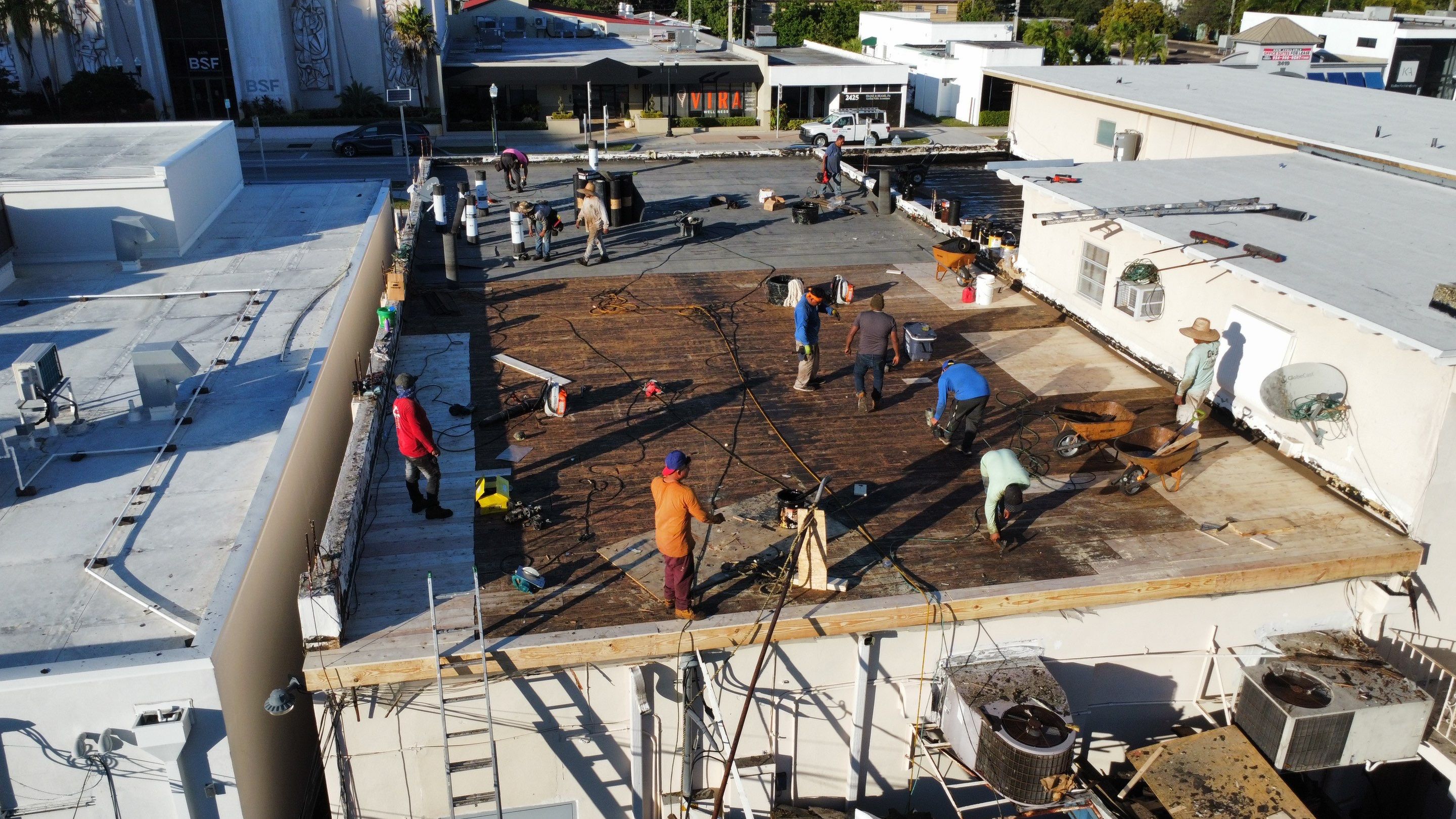Hollywood Blvd., Hollywood, FL by G&J Roofing 