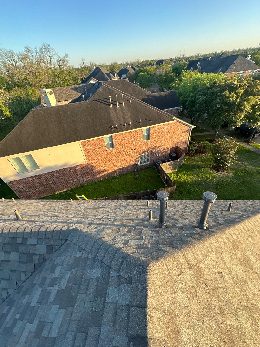 Residential Roofing Installation using Owen's Corning Duration (Lifetime) Shingles by Roof Repair Company