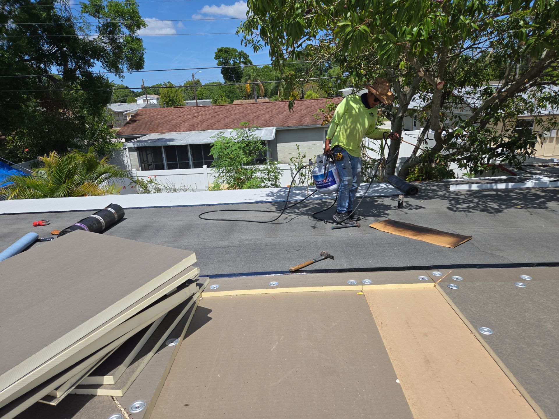 Project in Pinellas Park 33782 by Mitchell Roofing Company LLC 