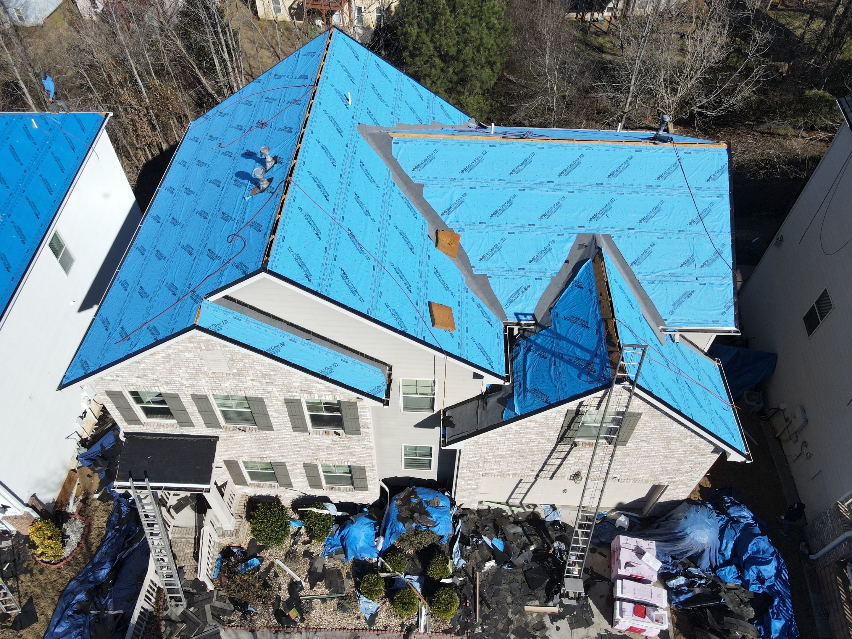 Residential Roofing Installation using Owens Corning by Inspector Roofing and Restoration