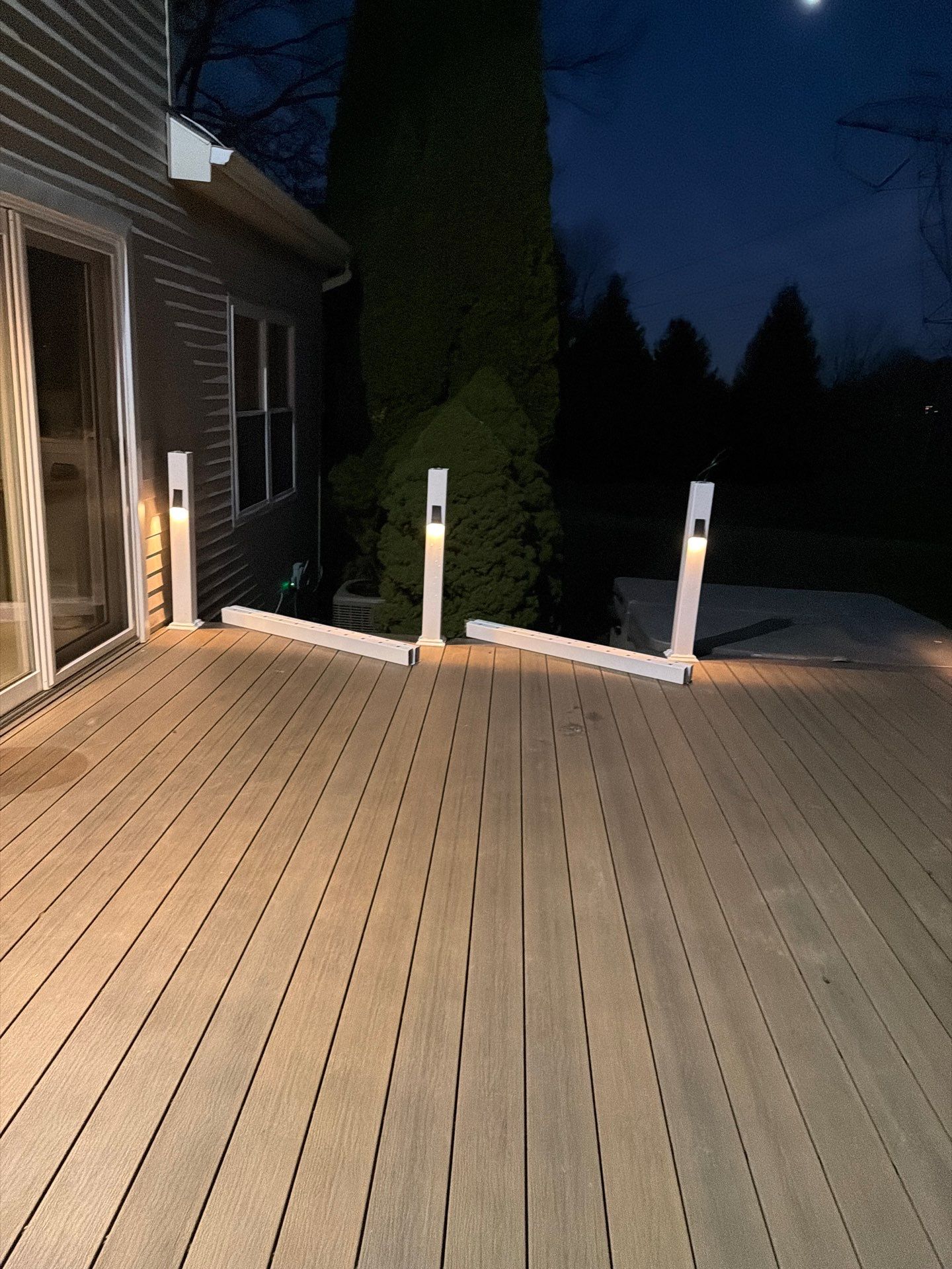 New Deck With a Roof and TV Mount in Raritan, New Jersey by deck guardian