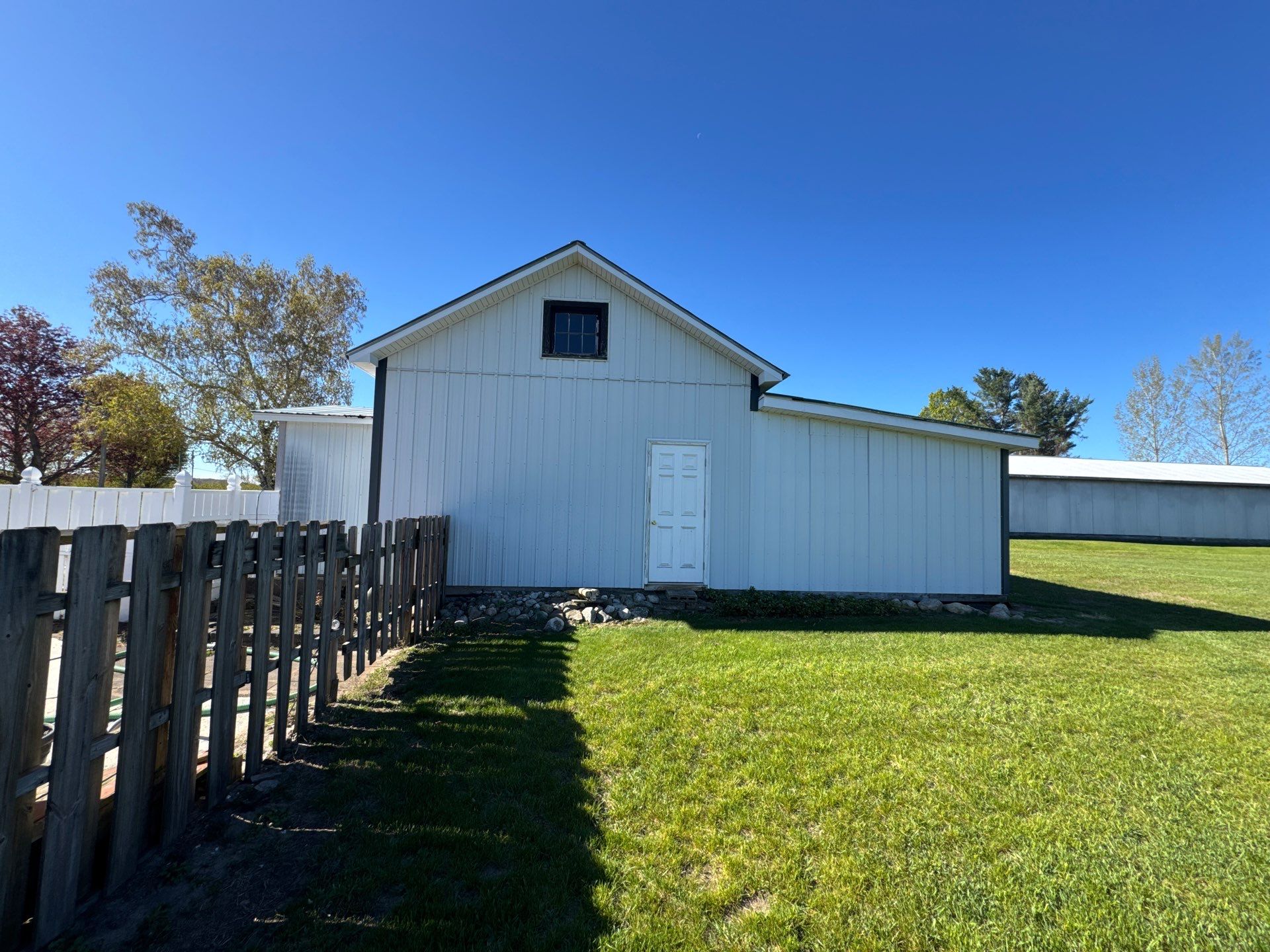 Exterior Painting and Trim Restoration for Mears Metal Buildings by Gordon Painting
