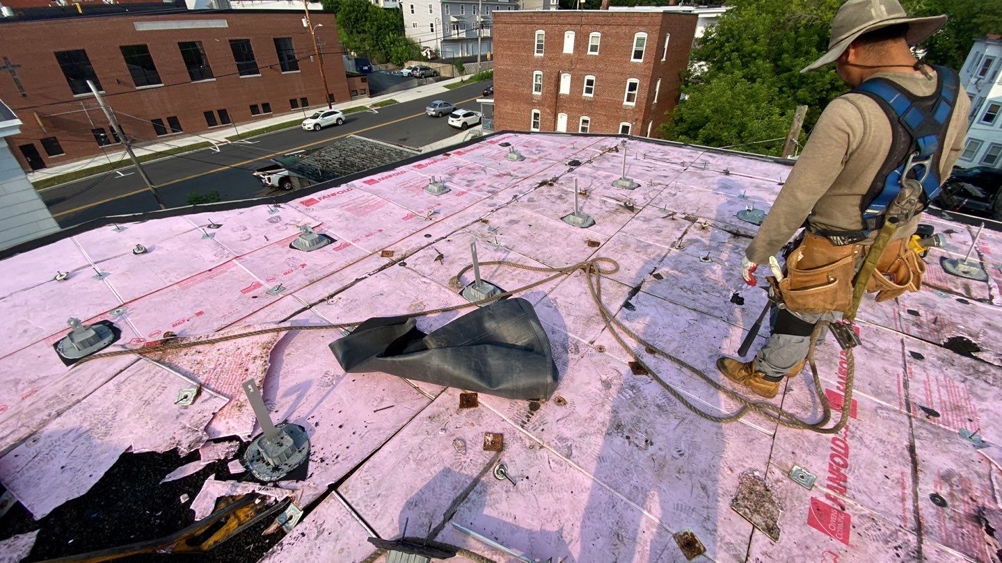 Residential Roofing Installation using EPDM/Rubber by Sensible Home Solutions