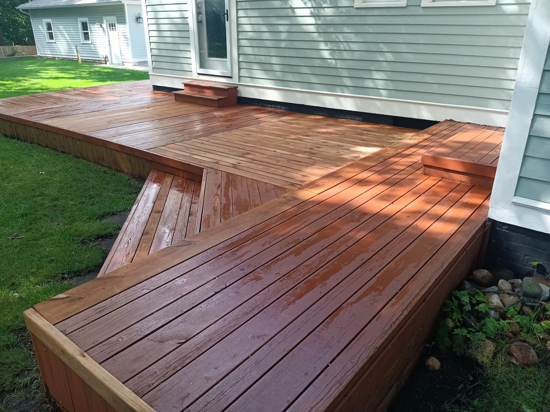 Exterior Painting and Deck staining by Gordon Painting